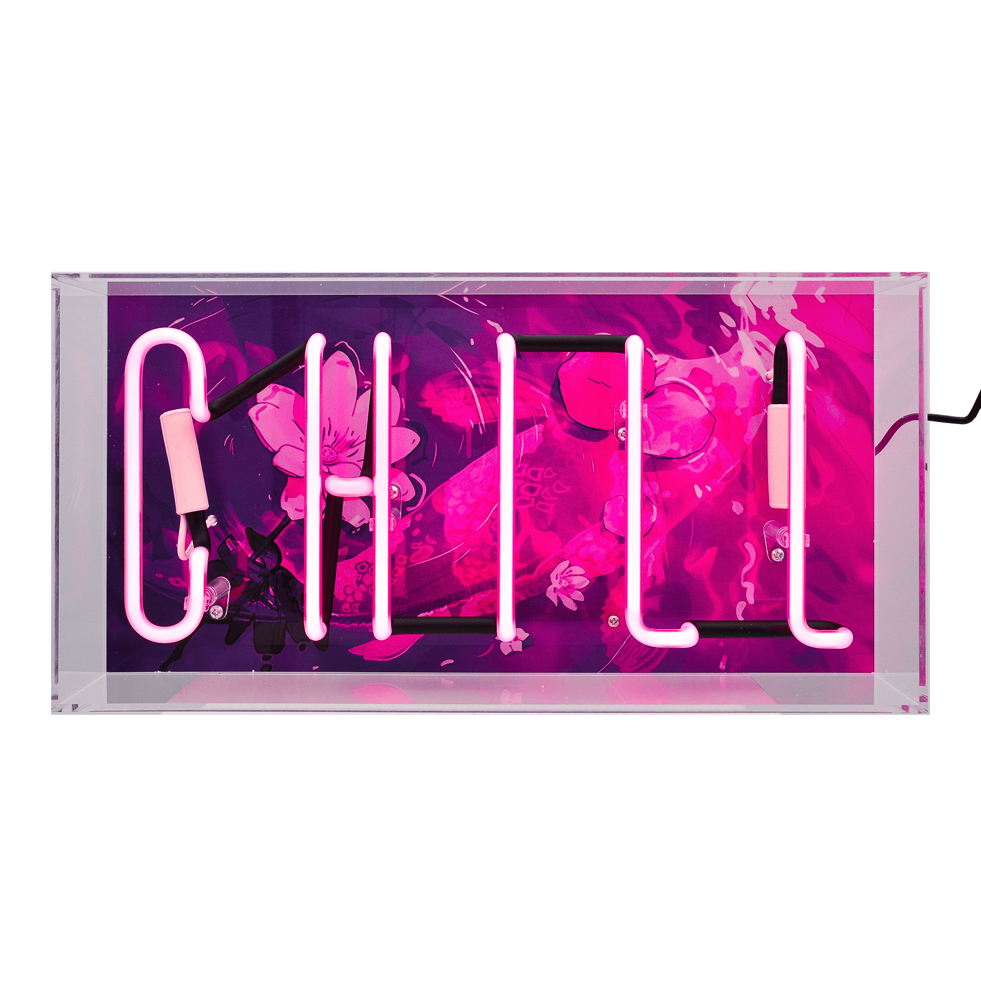 Locomocean Neonschild Chill pink