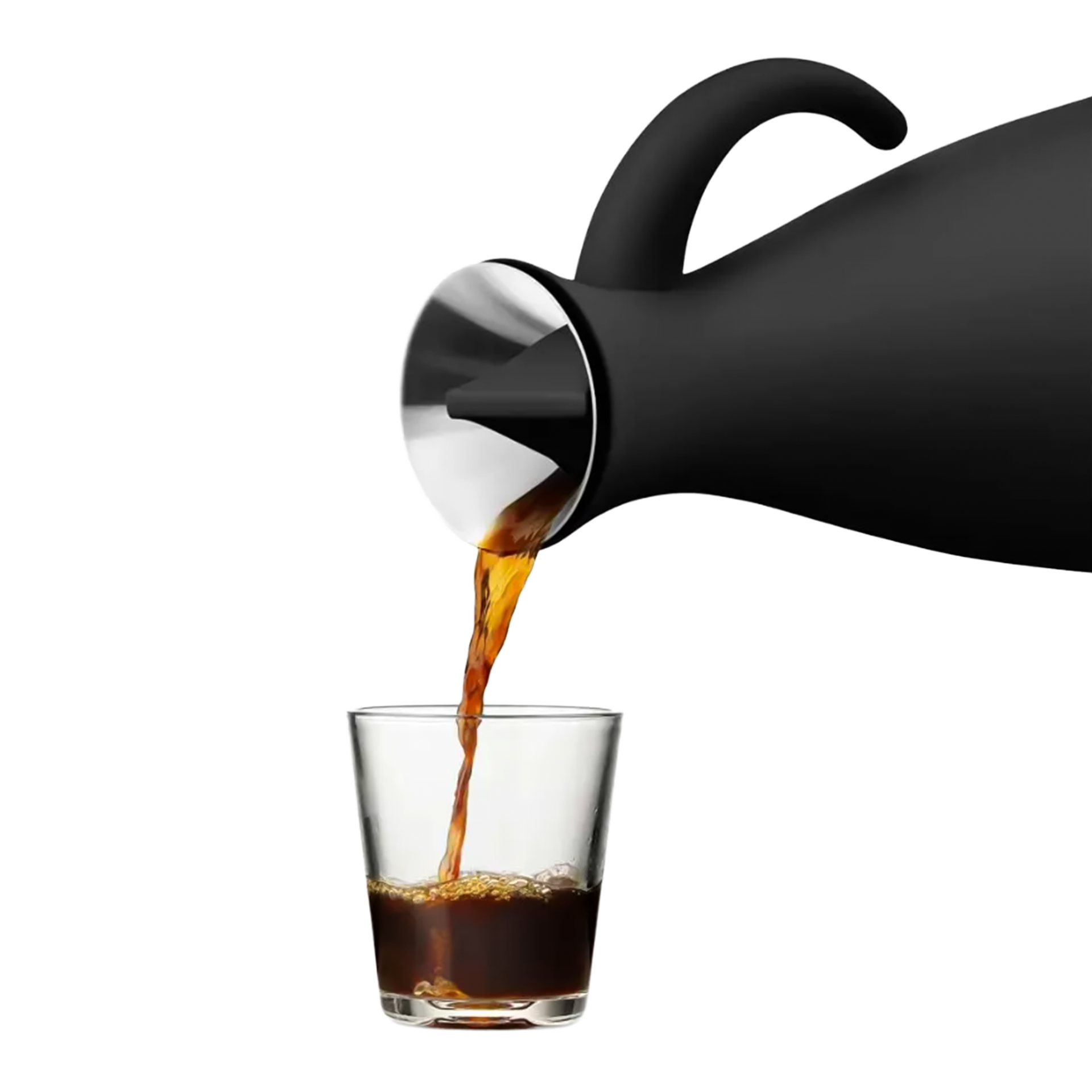 Eva Trio, Vacuum Jug Black 1.00 l, Kaffeemaschine, Espressokanne, Kaffeekanne, Kaffee, Espresso