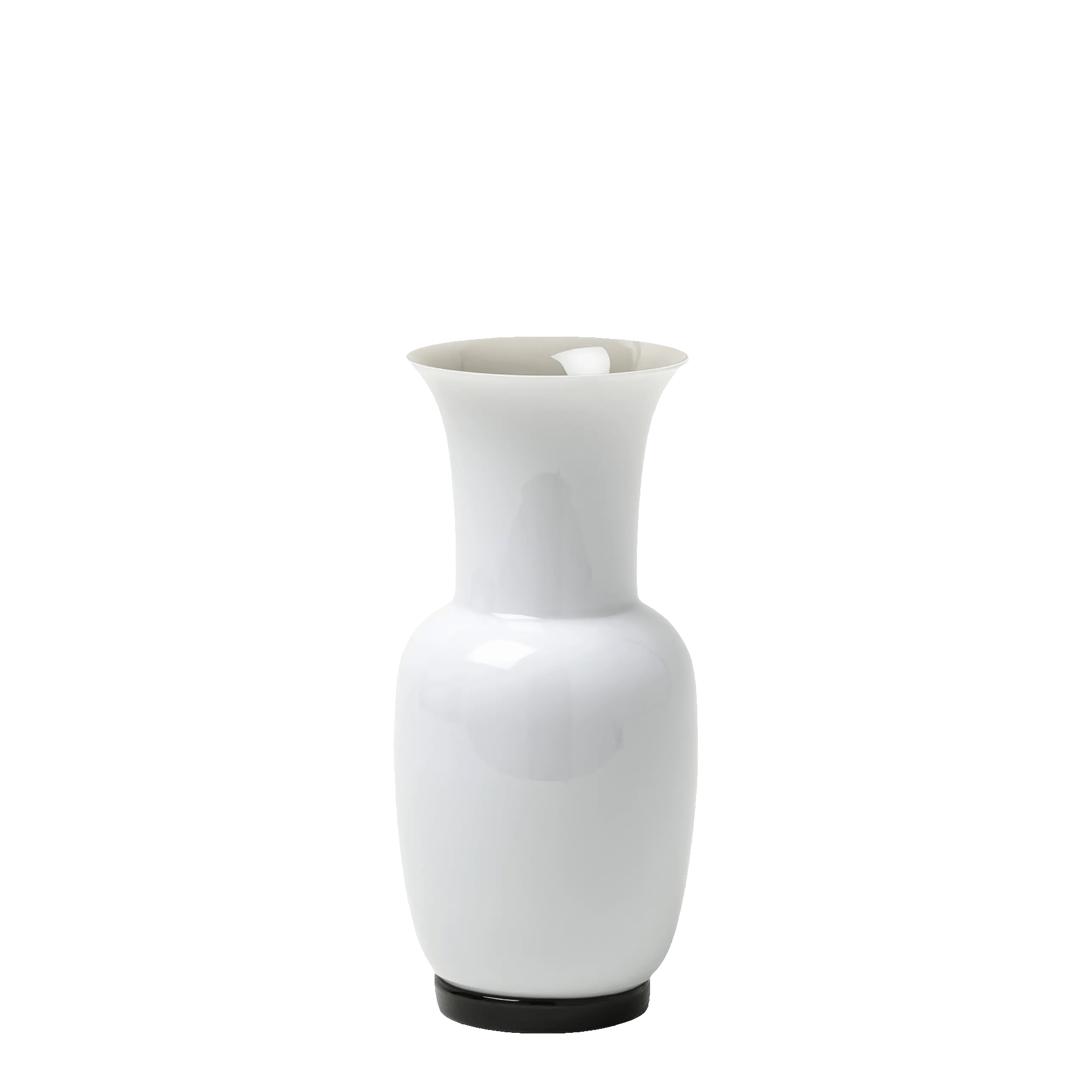 Venini Opalino Vase Snow