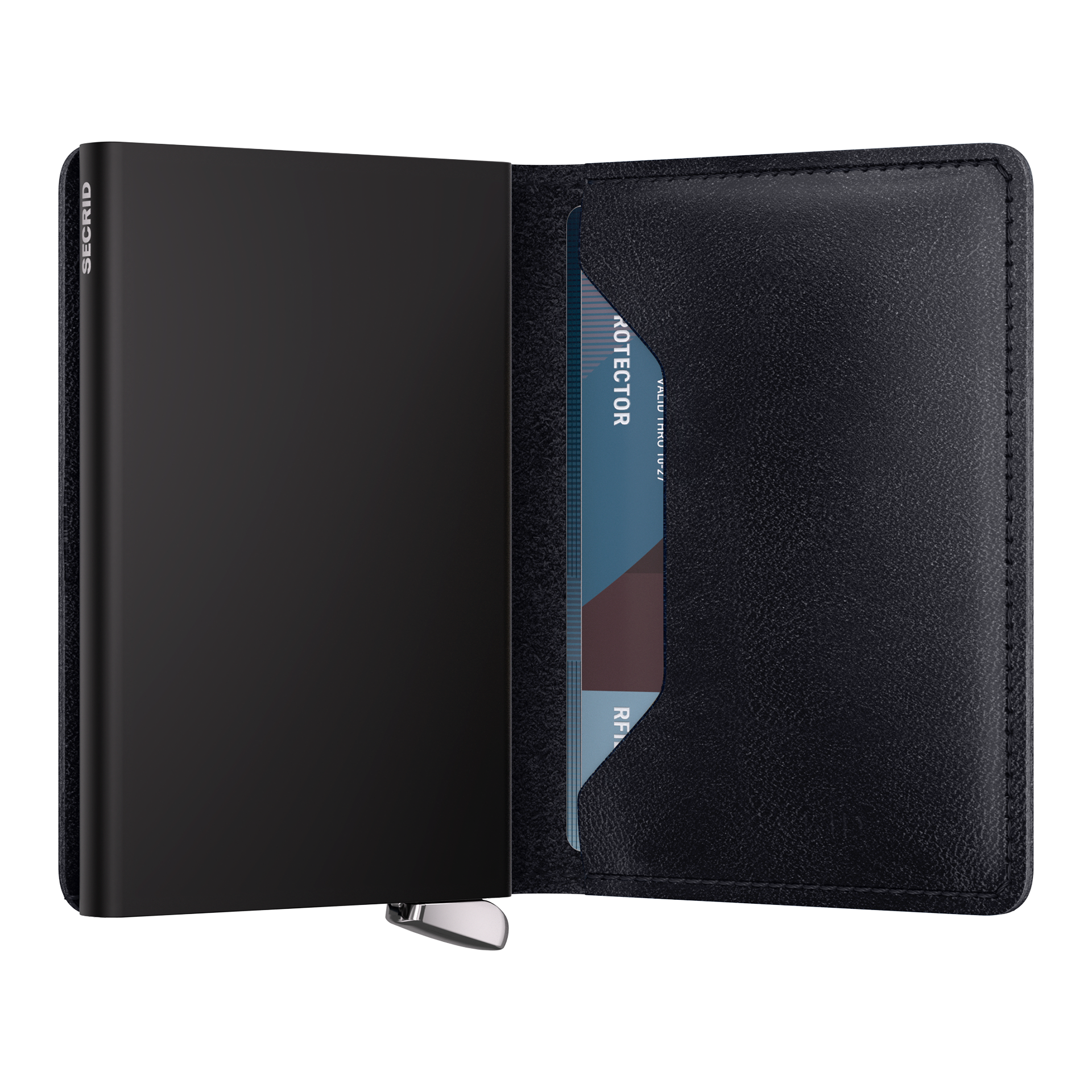 Premium Slimwallet+ Ink, Geldbörse, Kartenetui, Schmal, Leder, Innenseiten