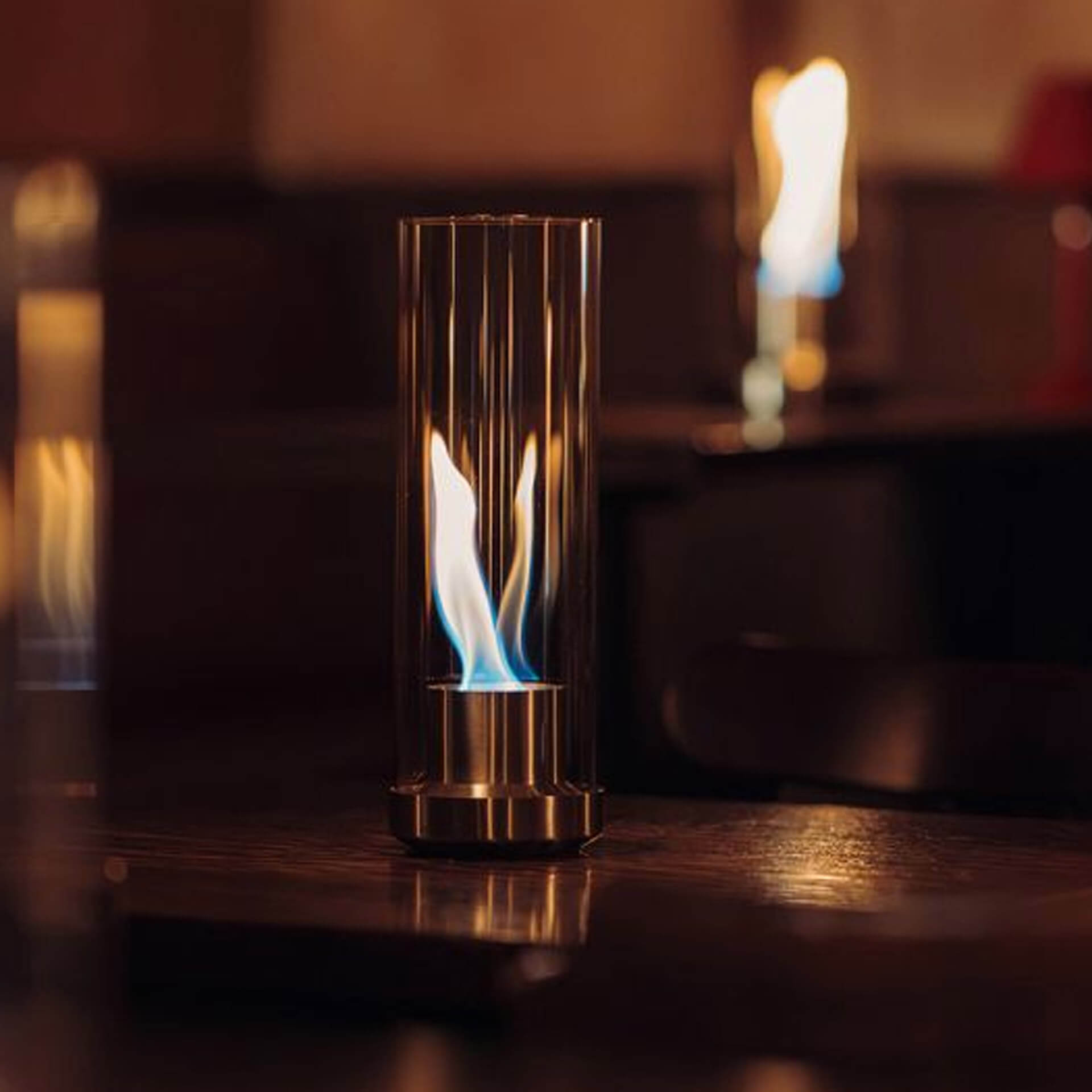 höfats Dance Tischfeuer 900 Silber