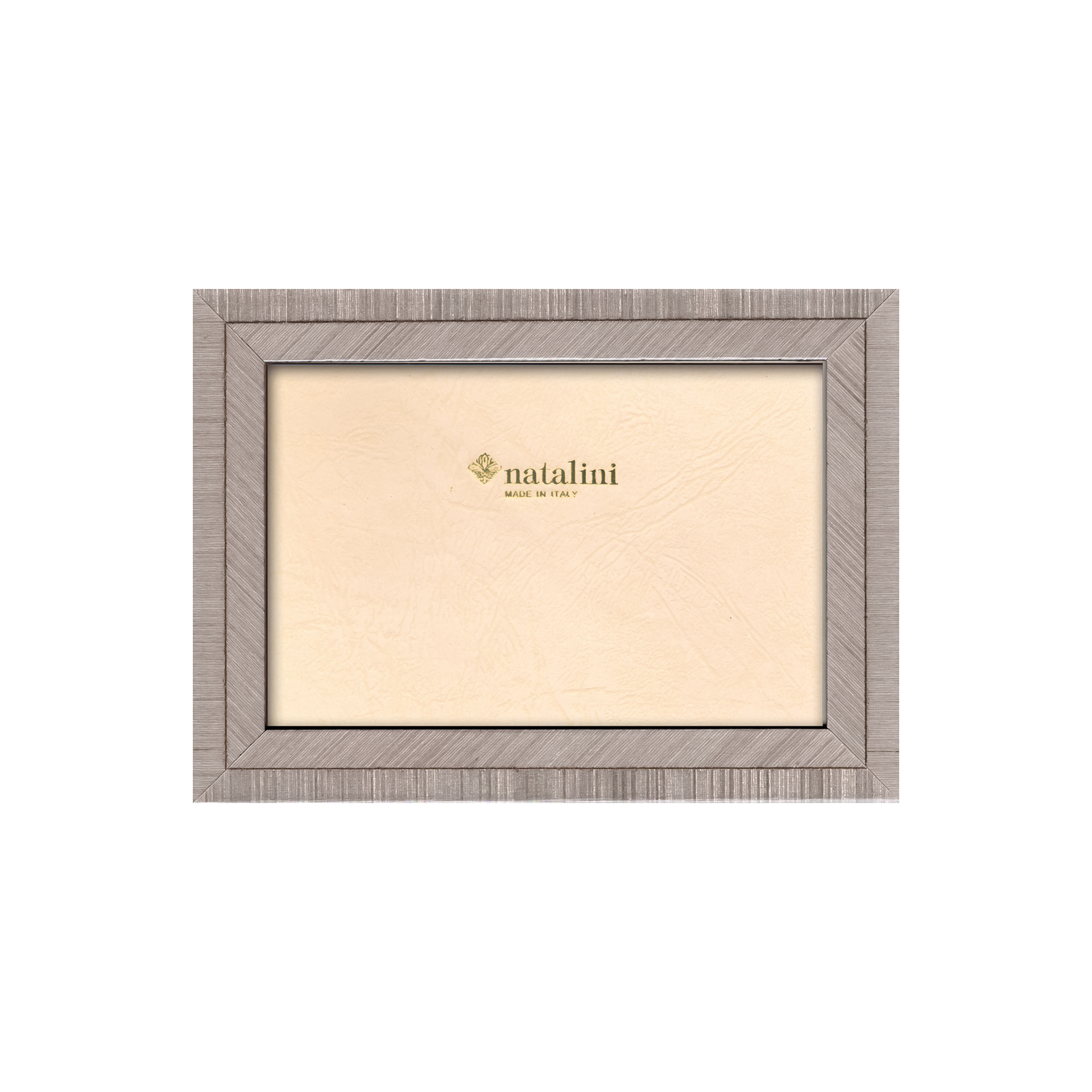 Natalini , BIANTE, Picture Frame Grigioperla 13x18 cm, rahmen, wandbild, holzrahmen, natalini, made in italy