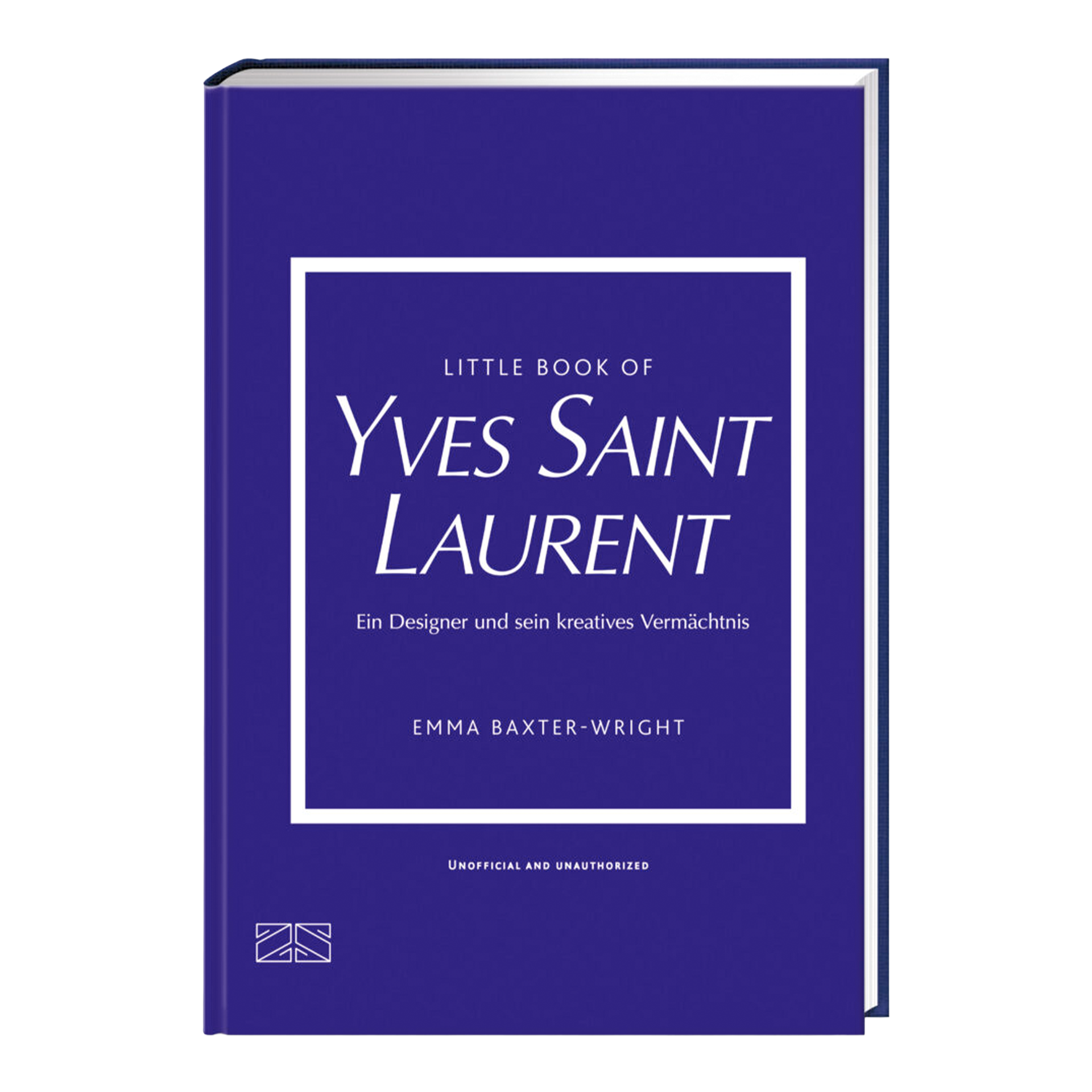 Coffee Table Book Little Book of Yves Saint Laurent, Buch, Hardcover, Blau, Titel, Yves Saint Laurent