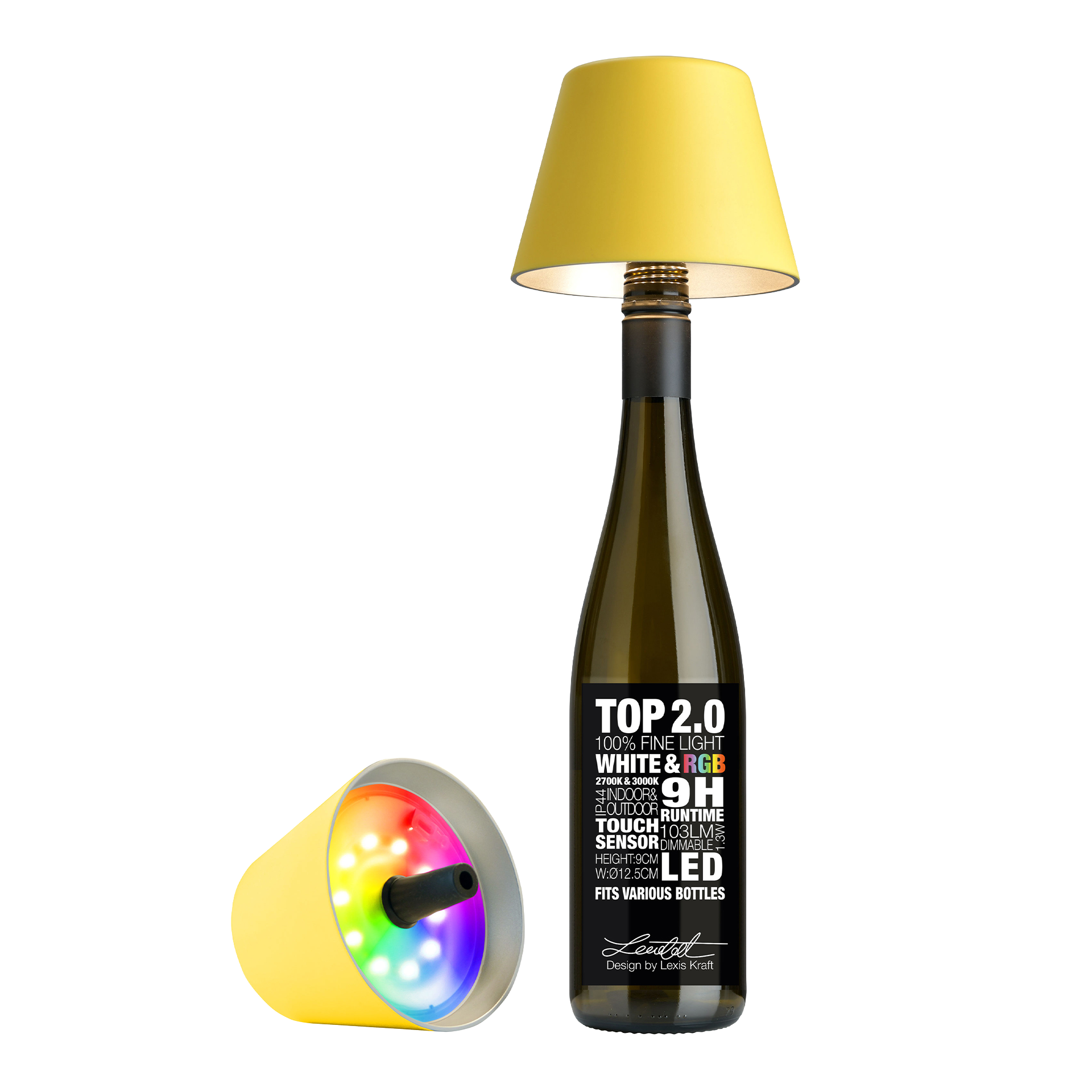 LED Bottle Light Dimmable Yellow