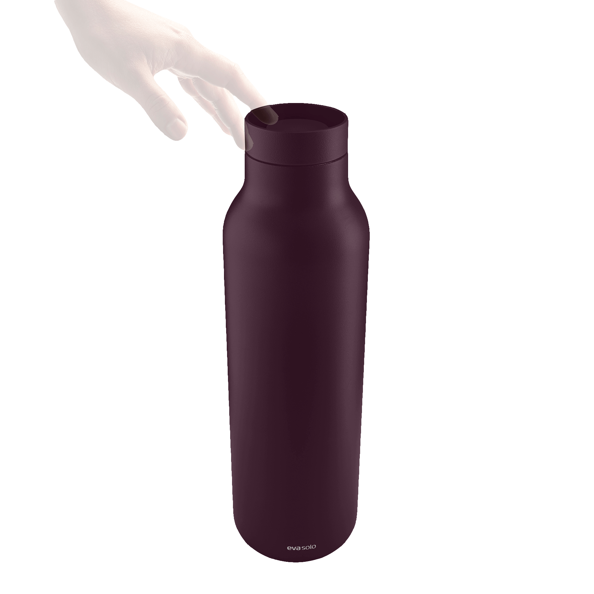 Urban Thermo Flask Fig Purple 0,70 l, Trinkflasche, Vakuumisoliert, Einwegfrei, Korpus: Metall, Lila