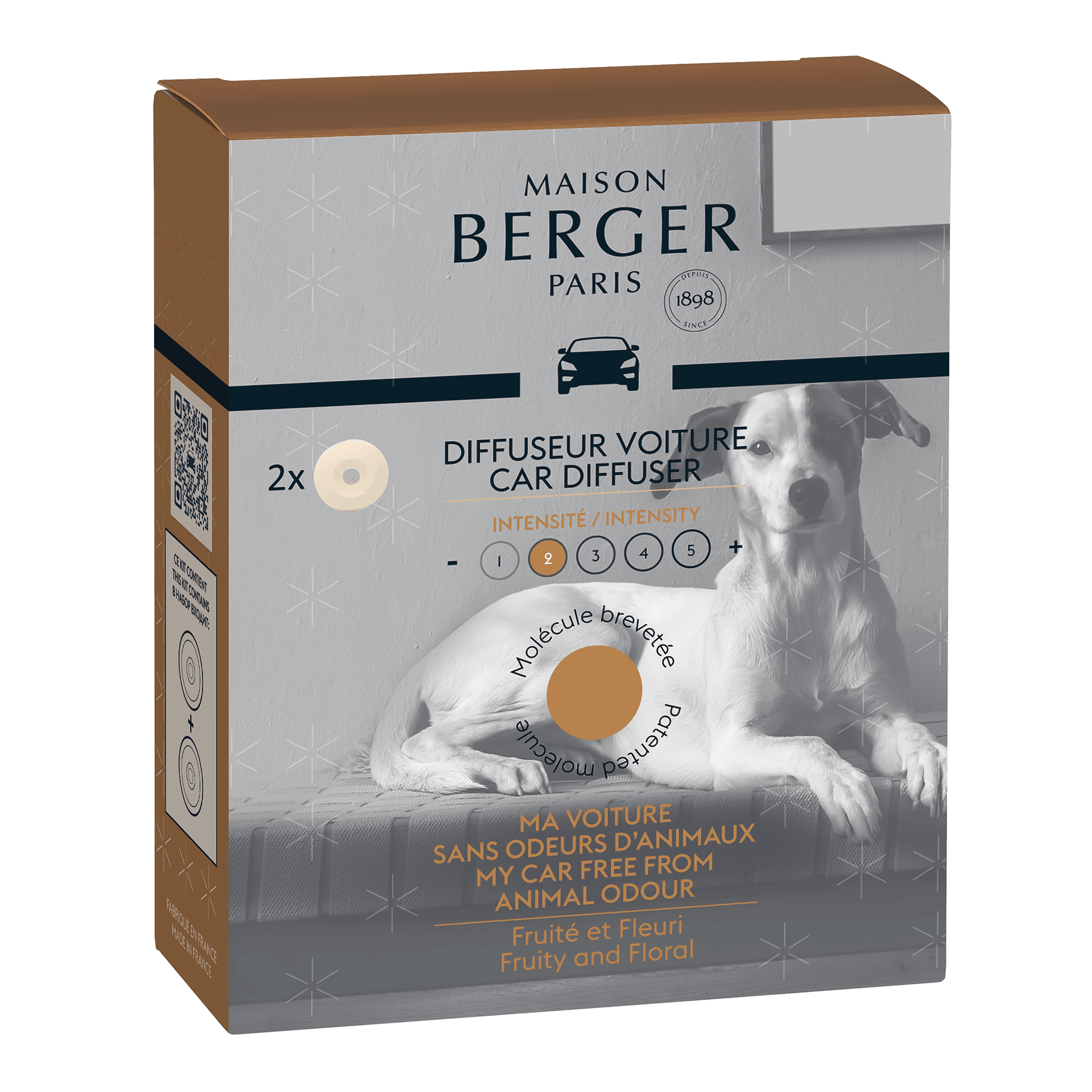 Maison Berger Nachüllung für Autodiffusor Tiergerüche