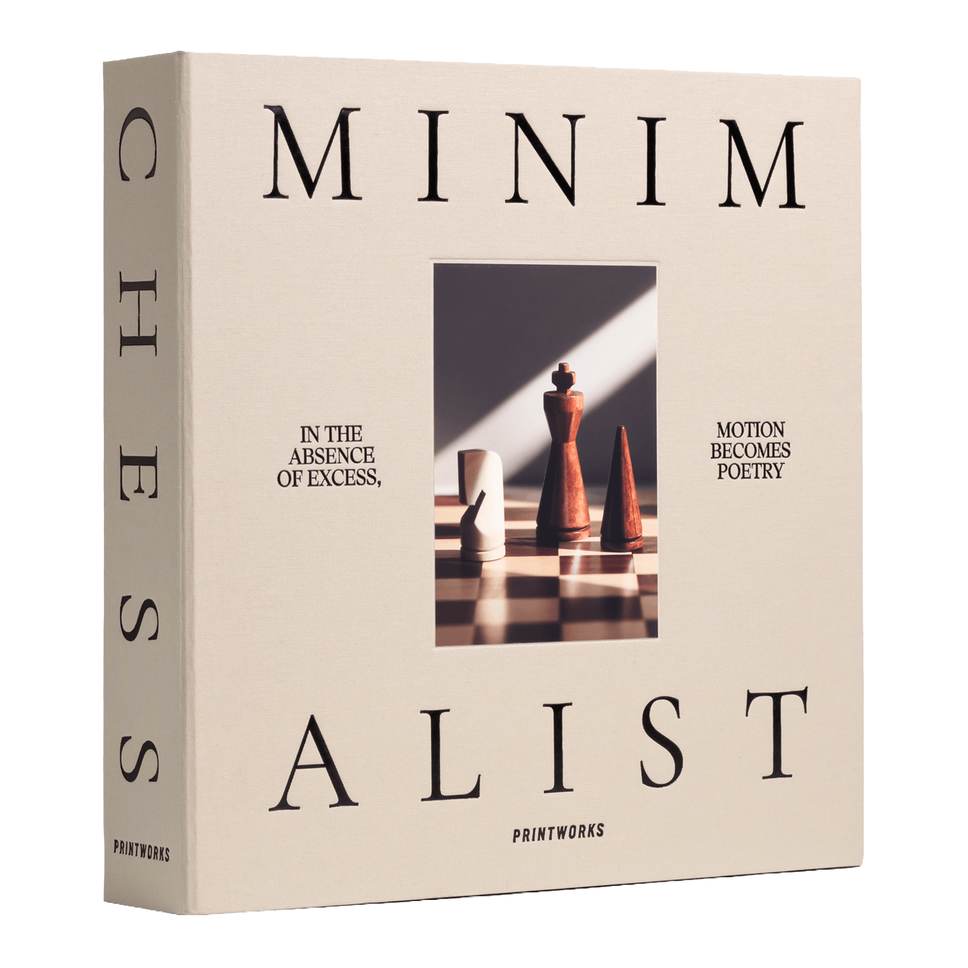Printworks Wood Chess The Minimalist