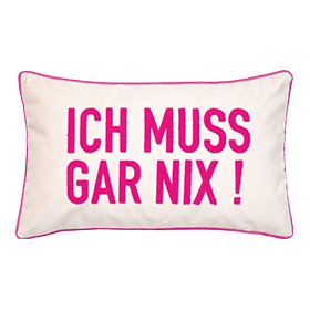 pad, LETTERS, Kissenbezug