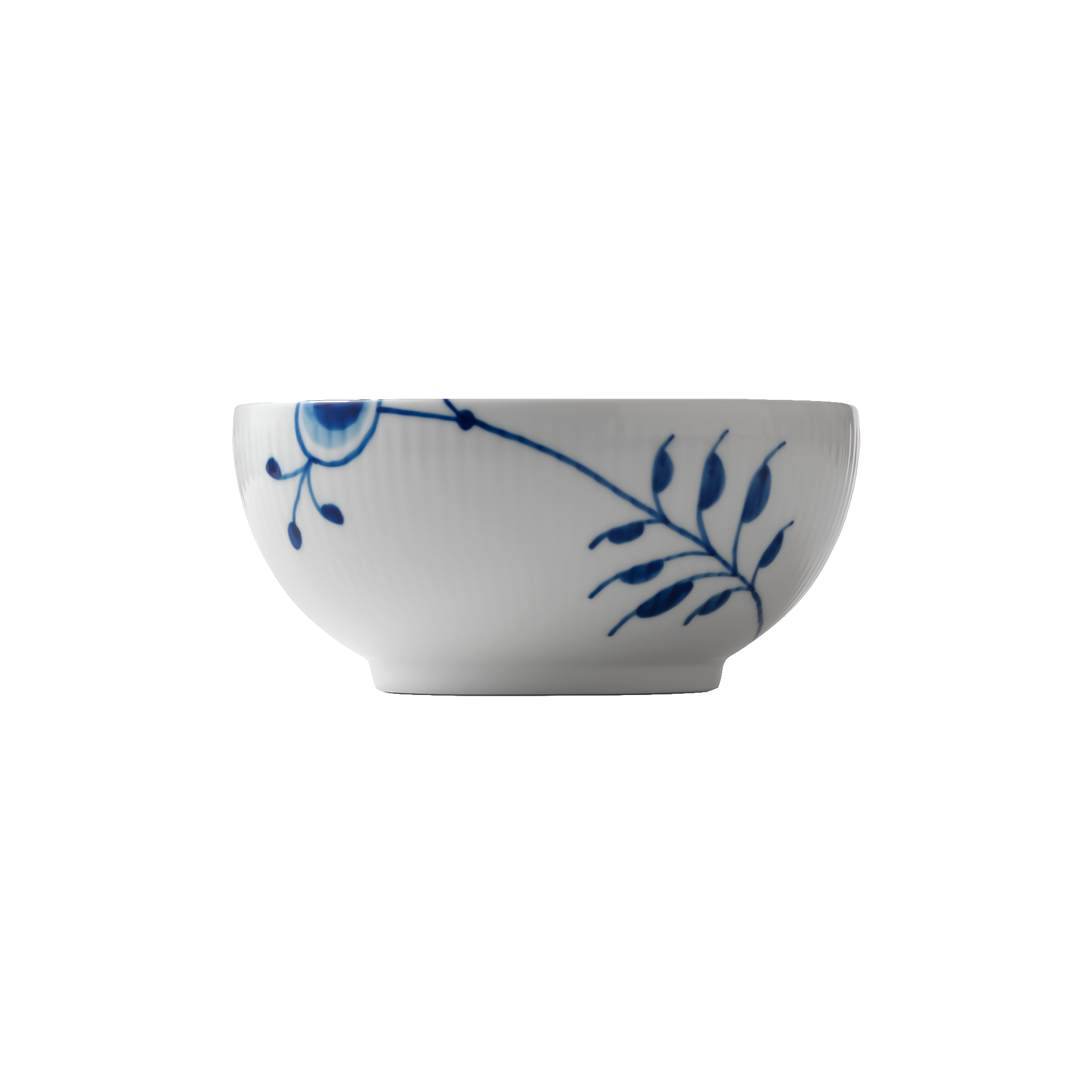 Royal Copenhagen Schale Mega Gerippt Blau 15,5 cm