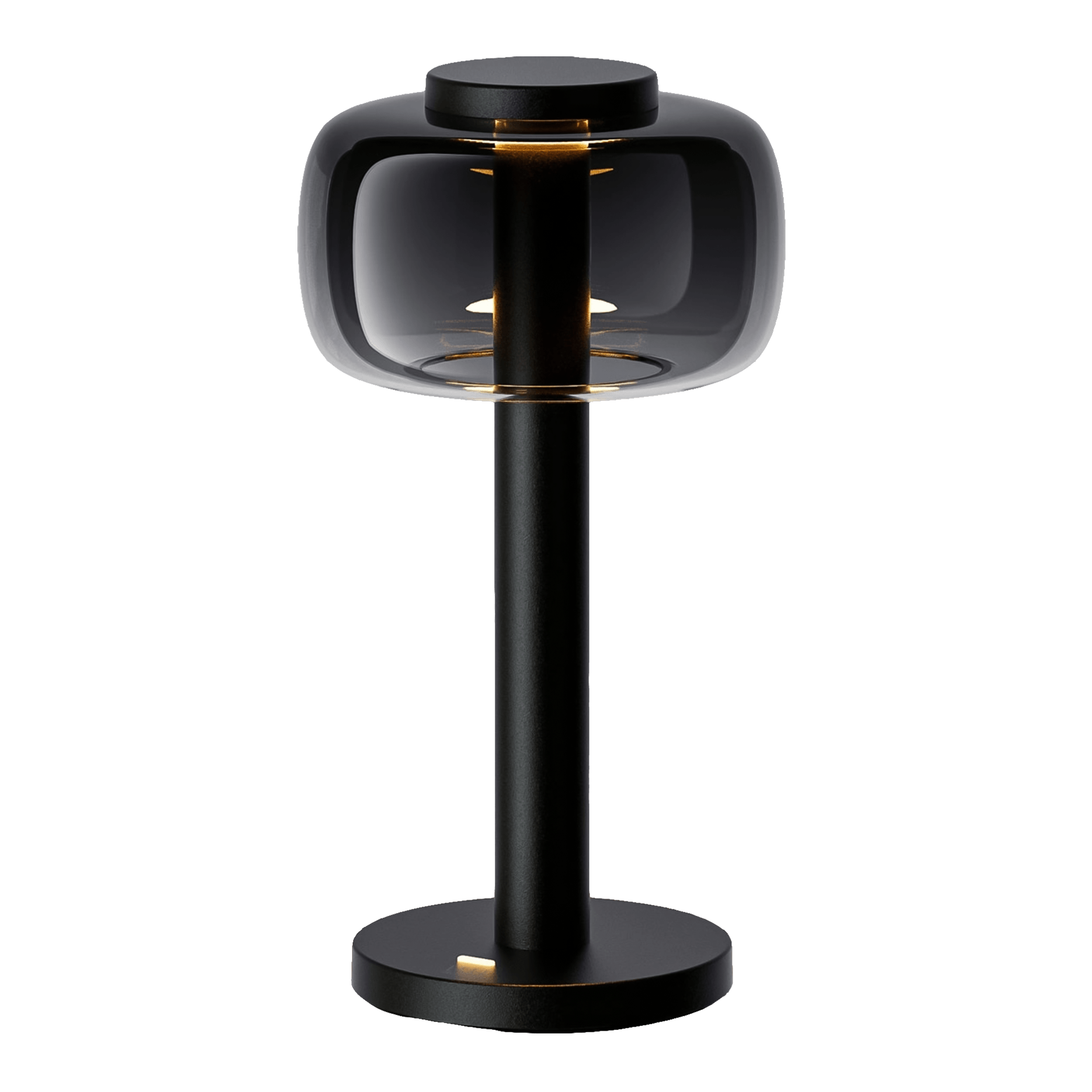 ELLE DECORATION LED Tischlampe ODEON schwarz