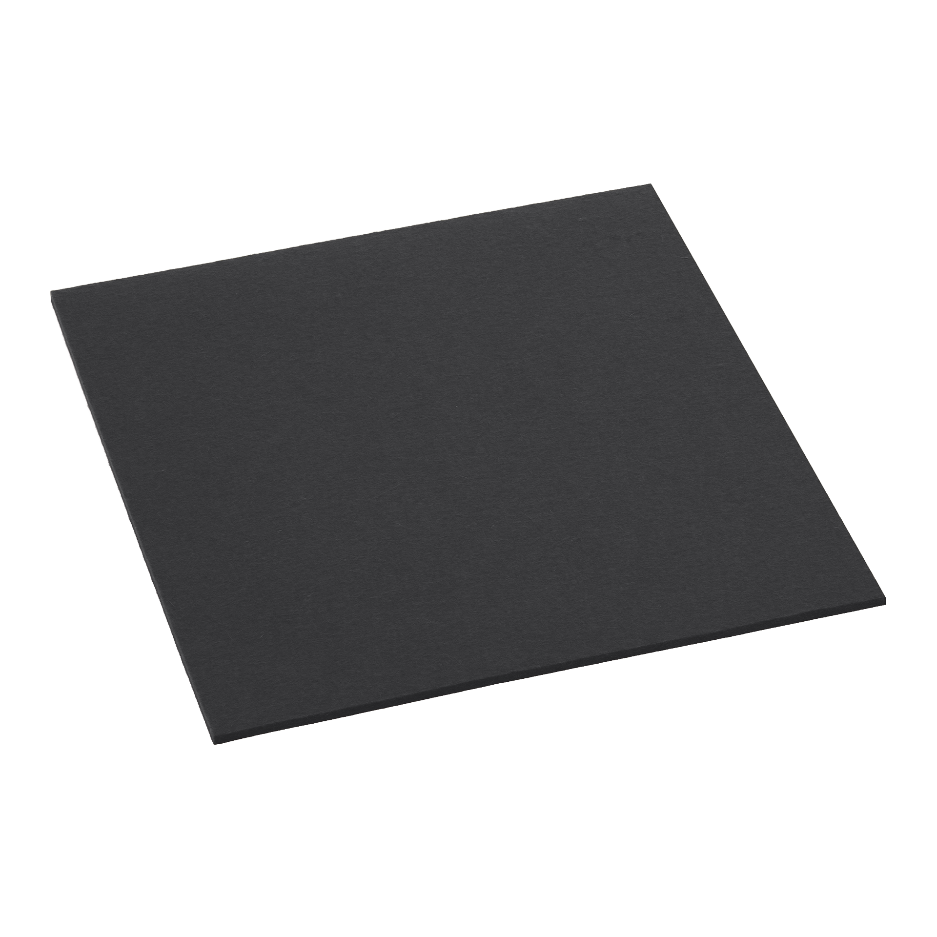 Hey-Sign Untersetzer 10x10 cm Schwarz