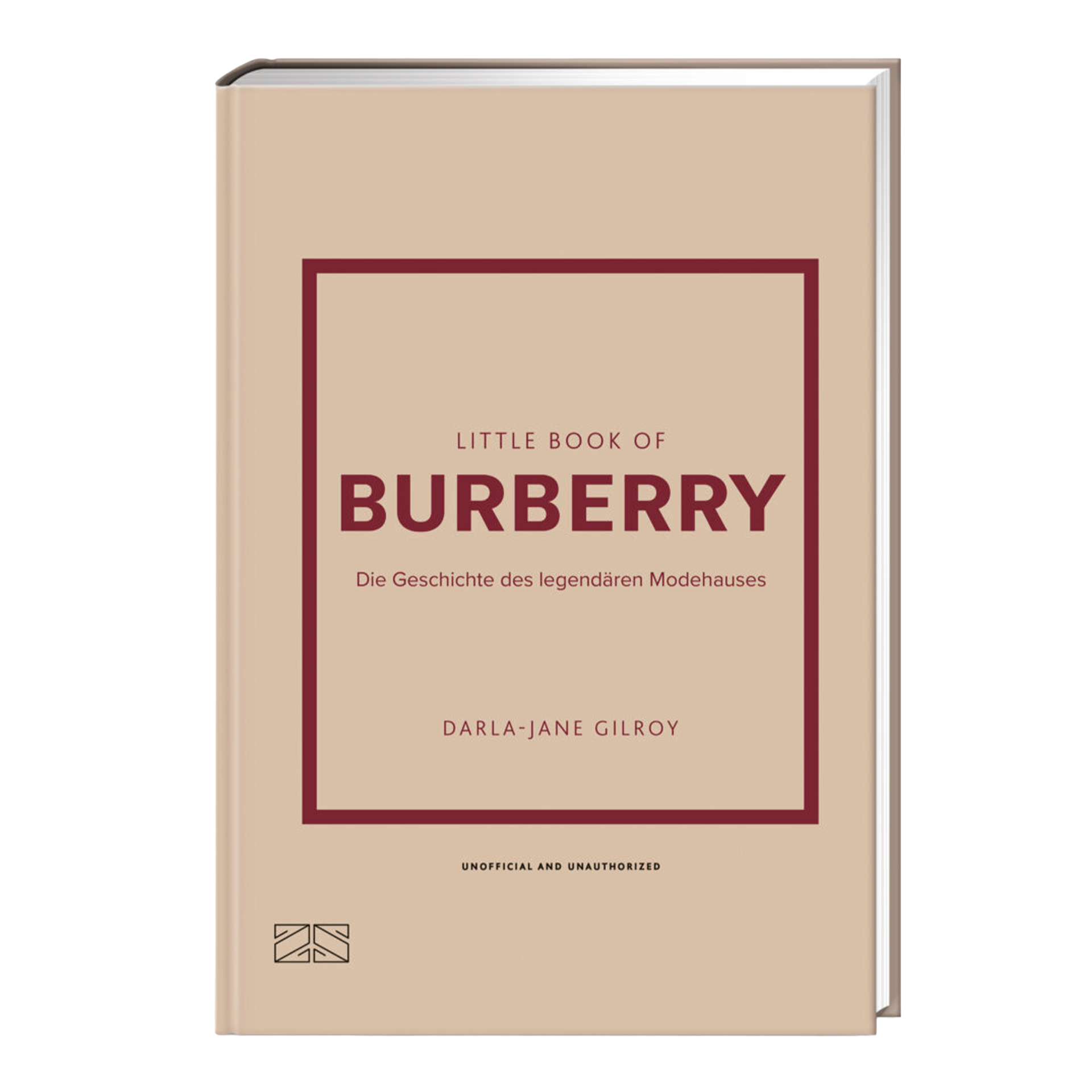 ZS Verlag, Little Books of Fashion, Coffee Table Book Little Book of Burberry, Buch, Hardcover, Beige, Buchcover, Burberry