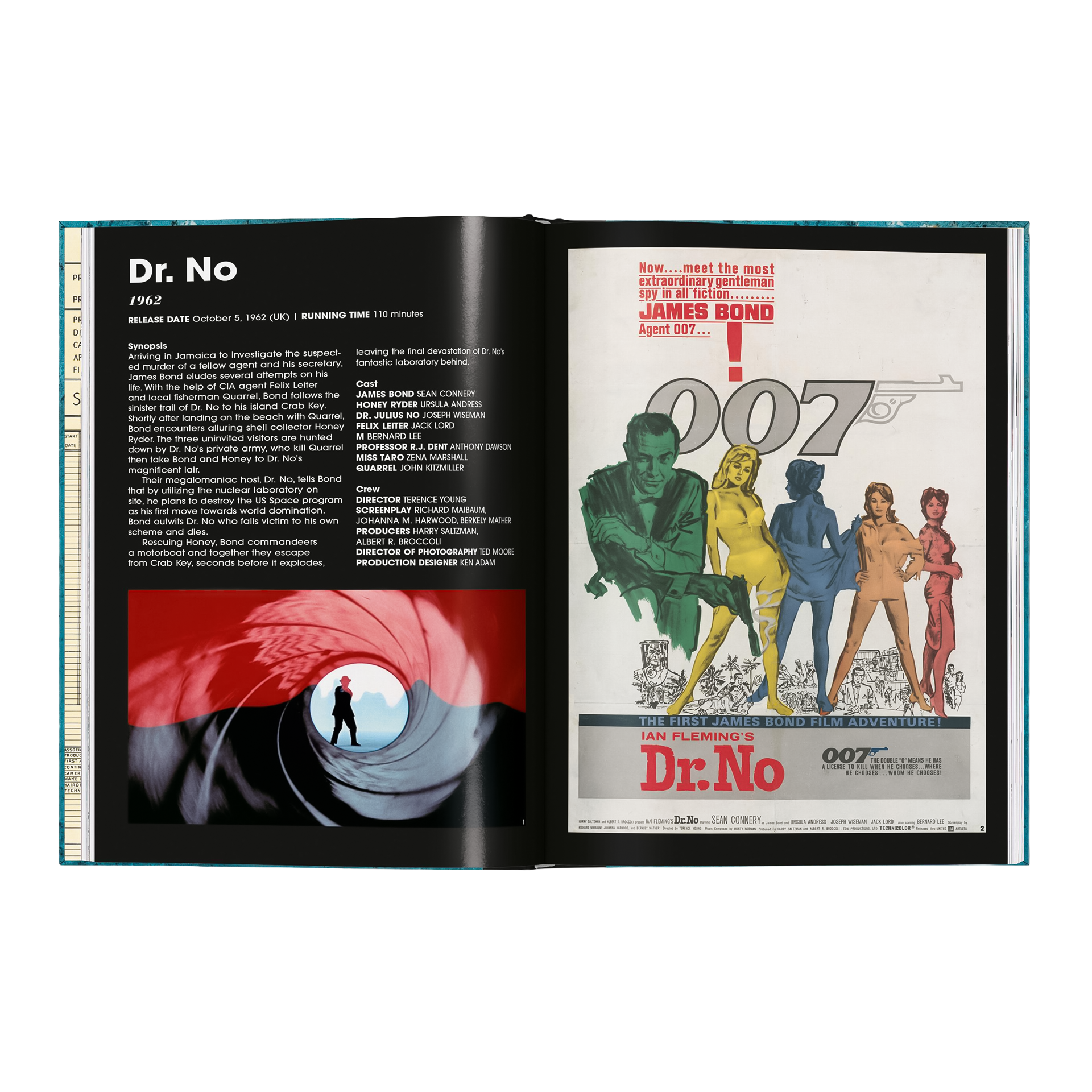 The James Bond Archives. The Complete Films, film-poster, bond, dr-no, illustration, galerie-buch