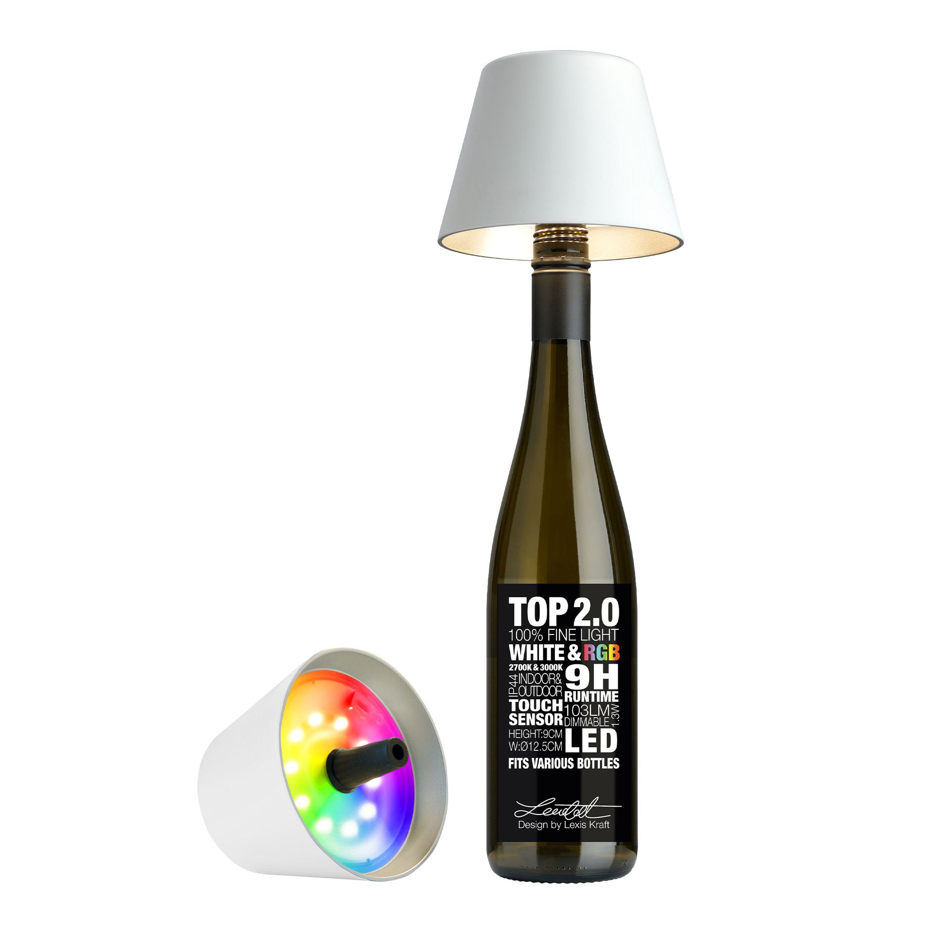 LED Bottle Light Dimmable White