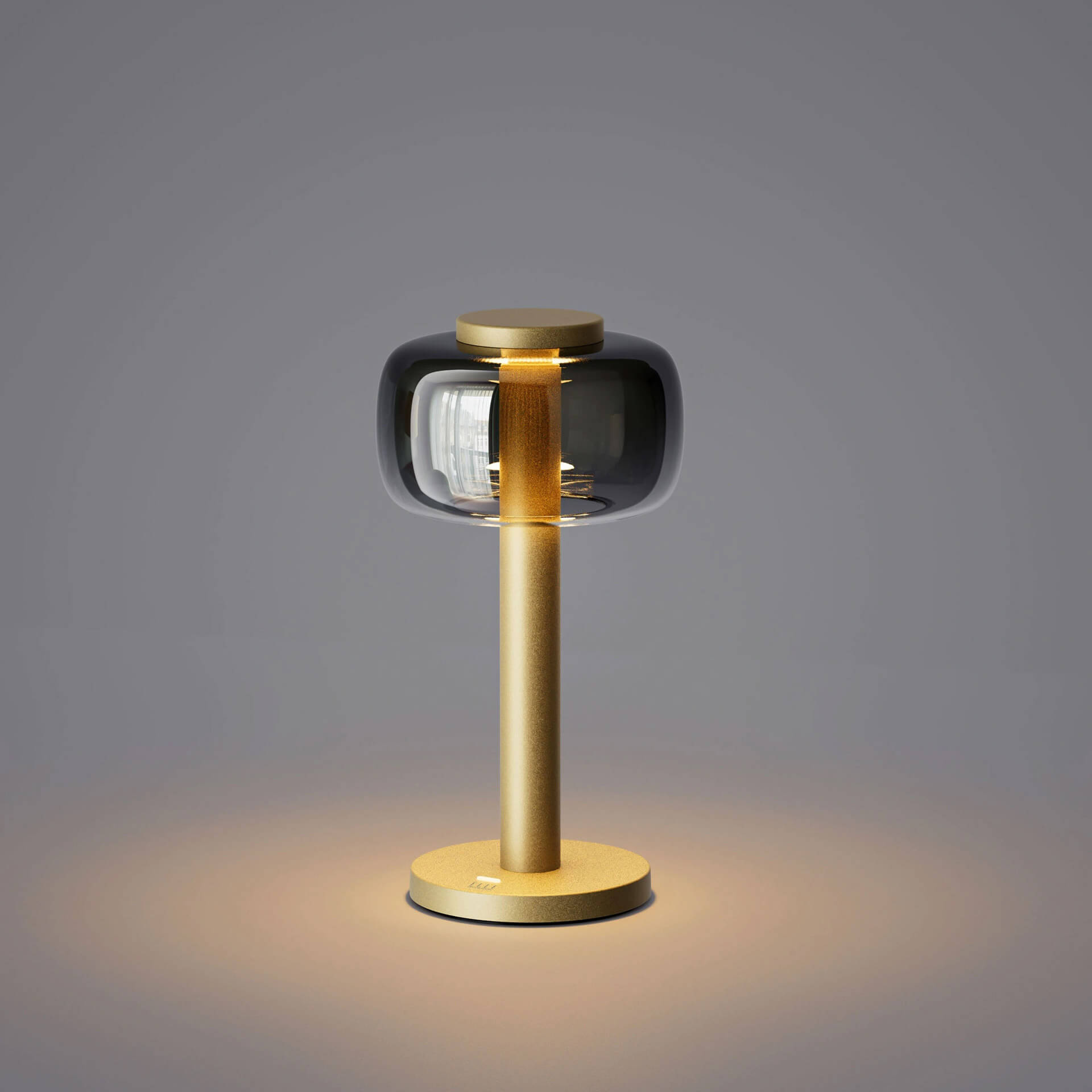 ELLE DECORATION LED Tischlampe ODEON gold