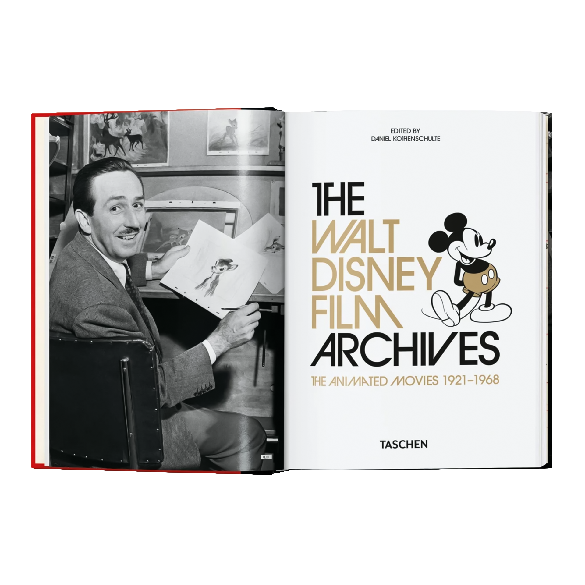 Coffee Table The Walt Disney Film Archive. Animated Films 1921–1968, Buch, Archive, Mickey Maus, The Walt Disney Film Archives, Kunstbuch