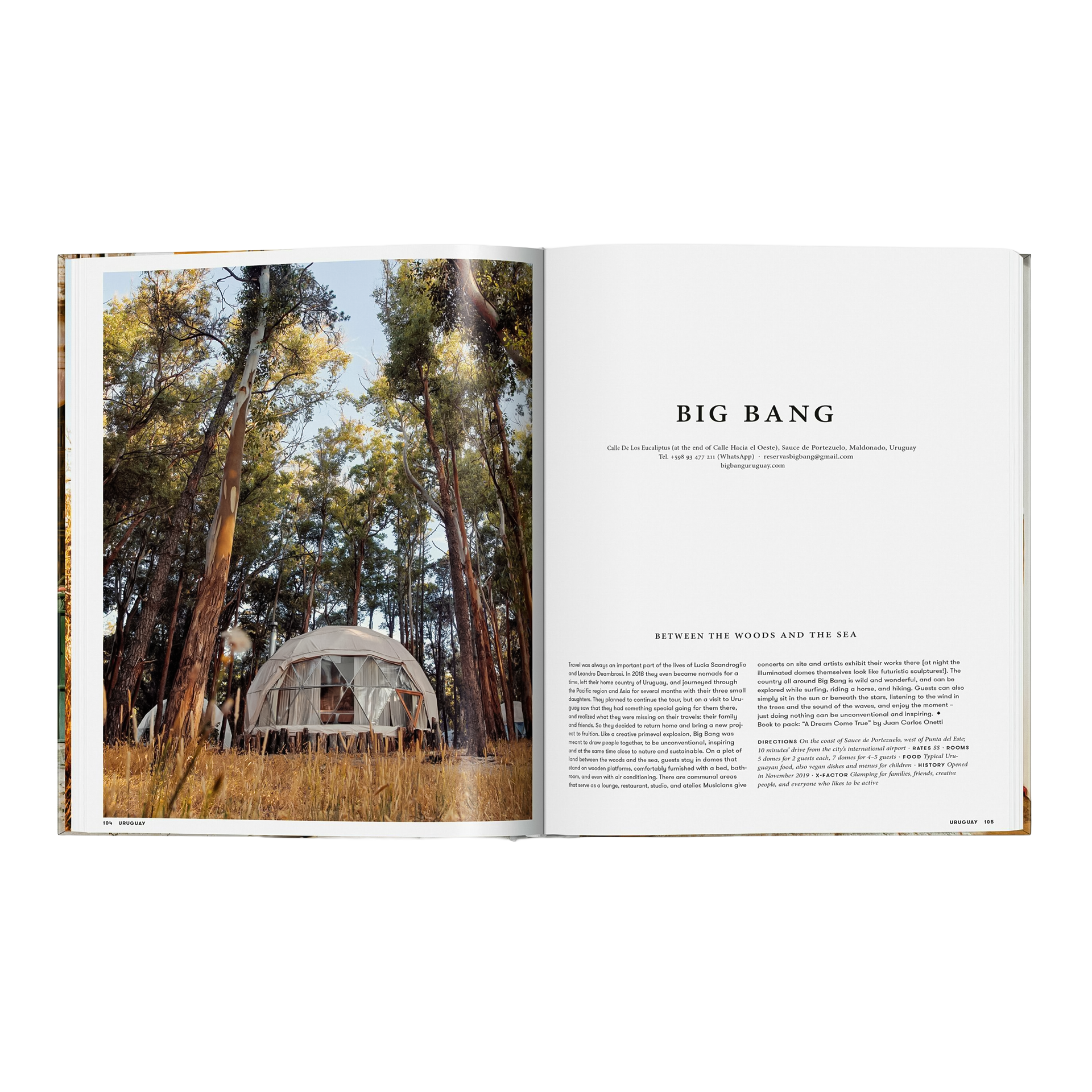 Coffee Table Book Great Escapes Latin America, zelt, camping, baumwald, tente, natur