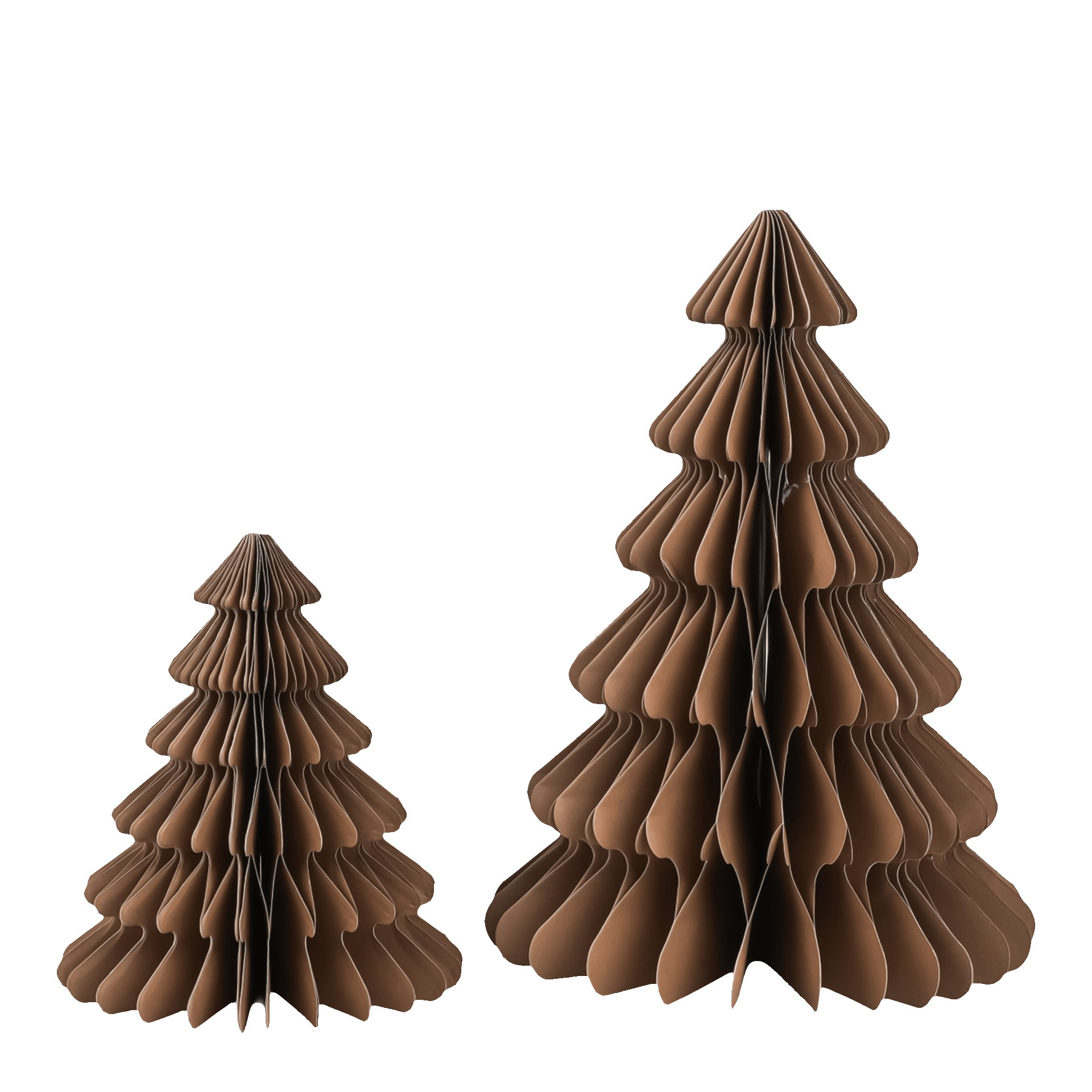 Scheulen Papierbaum 15 cm Braun