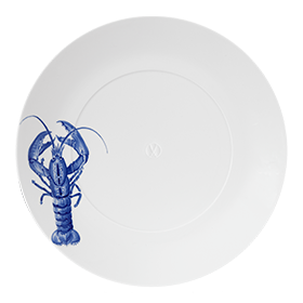 Meissen Blue Treasure Dinner Plate Shell