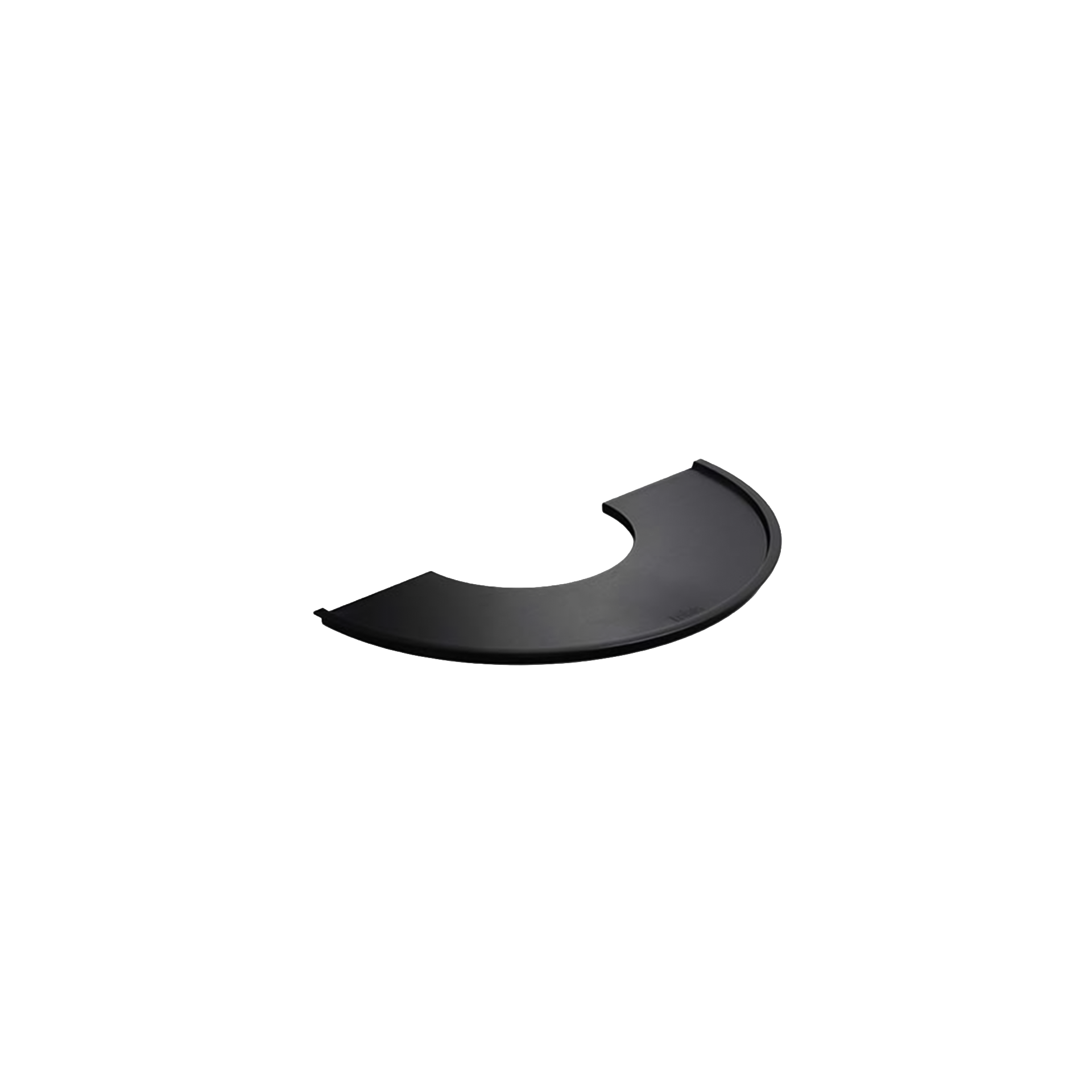 Plancha 57, Schale, Rand der Schüssel, Rund, Schwarz, Segment
