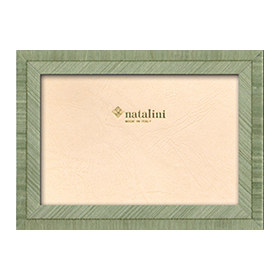 Natalini , BIANTE, Bilderrahmen, Bildrahmen, grüner Rahmen, Doppelmatte, Holzrahmen, natalini
