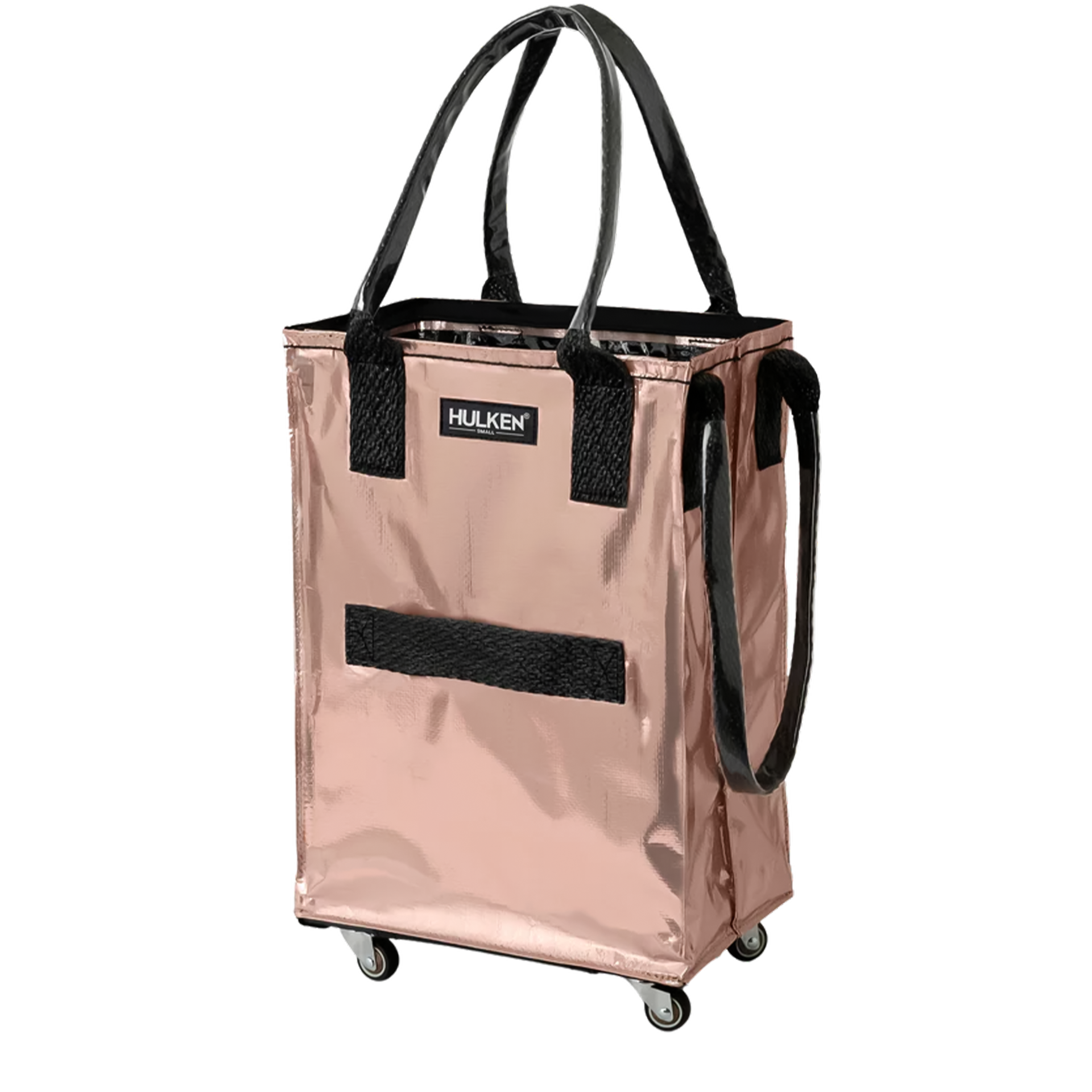 Hulken Original Rolling Tote Bag Quick Schleps Klein Rosegold