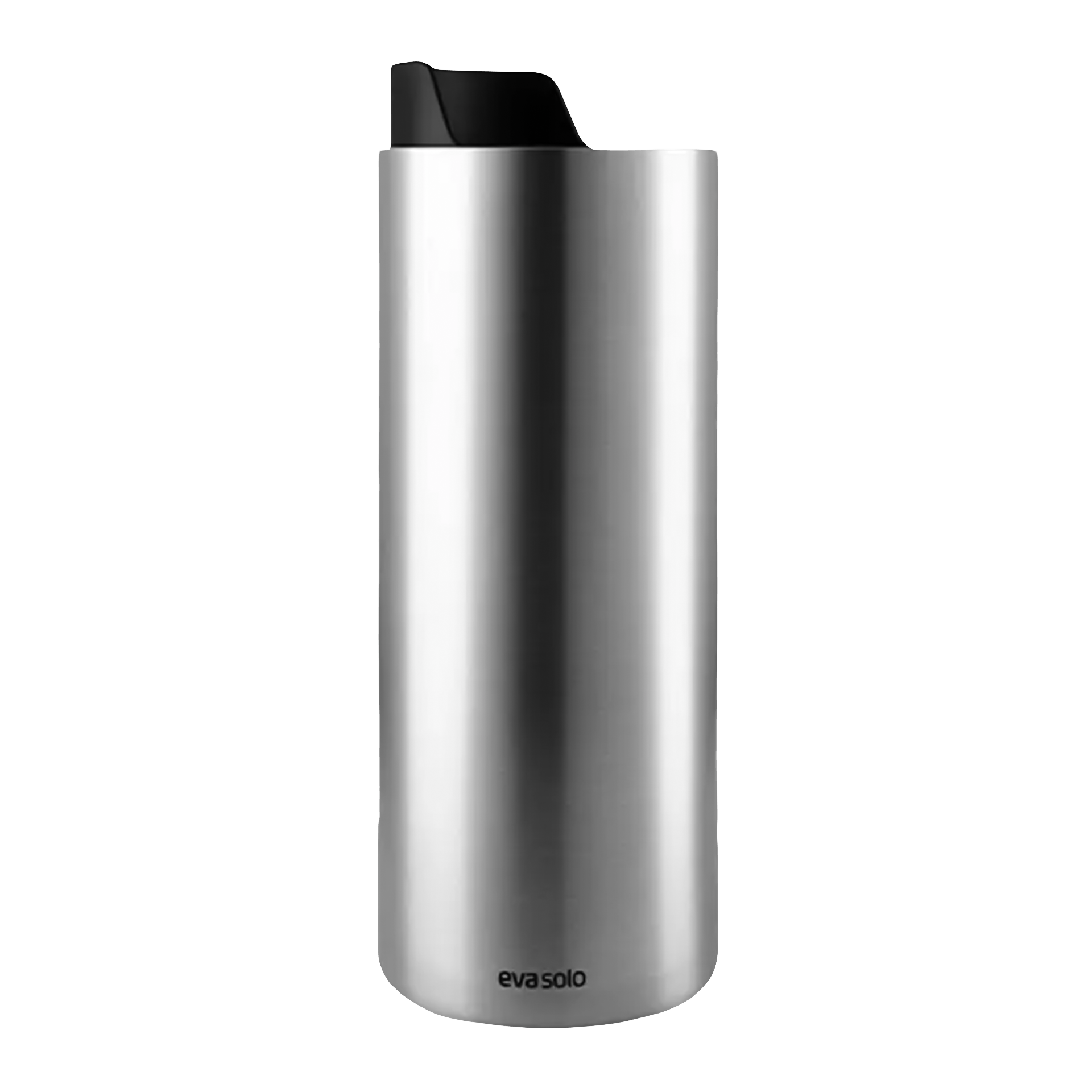 Urban To Go Cup Stainless Steel/Black 0,35 l, stainless steel bottle, water bottle, metal container, drink bottle, sports bottle