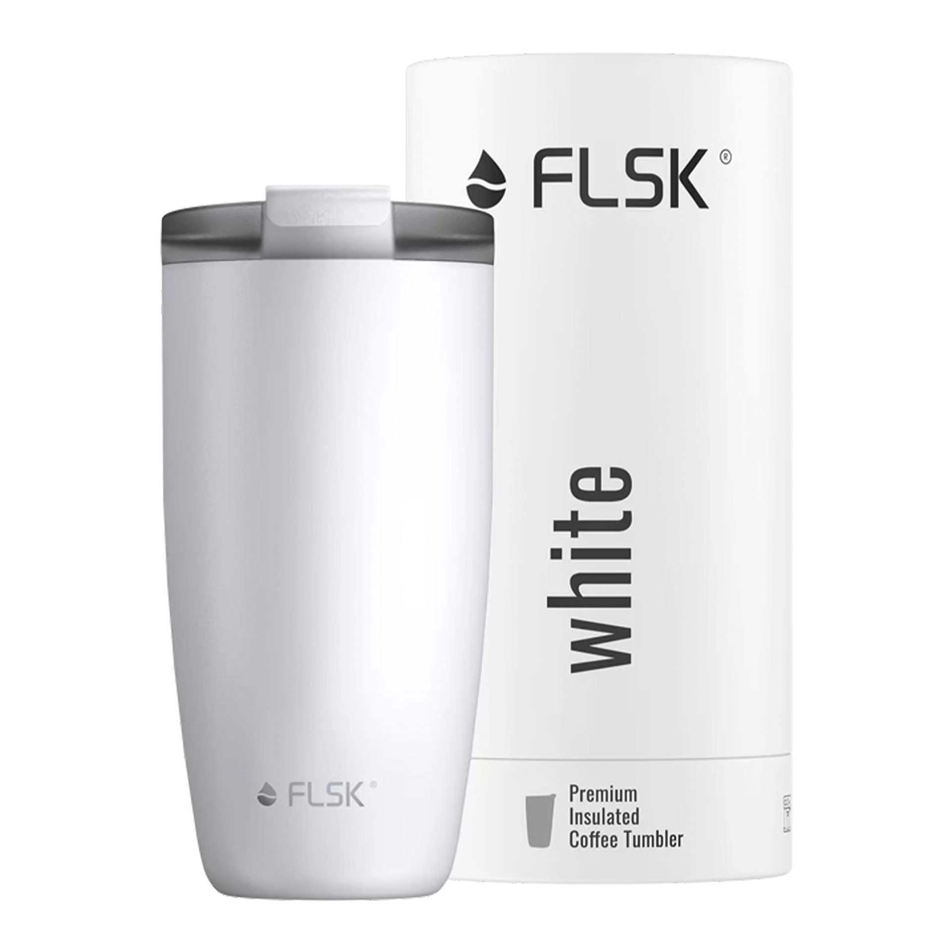 FLSK Coffee To Go Becher Weiß 0,50 l
