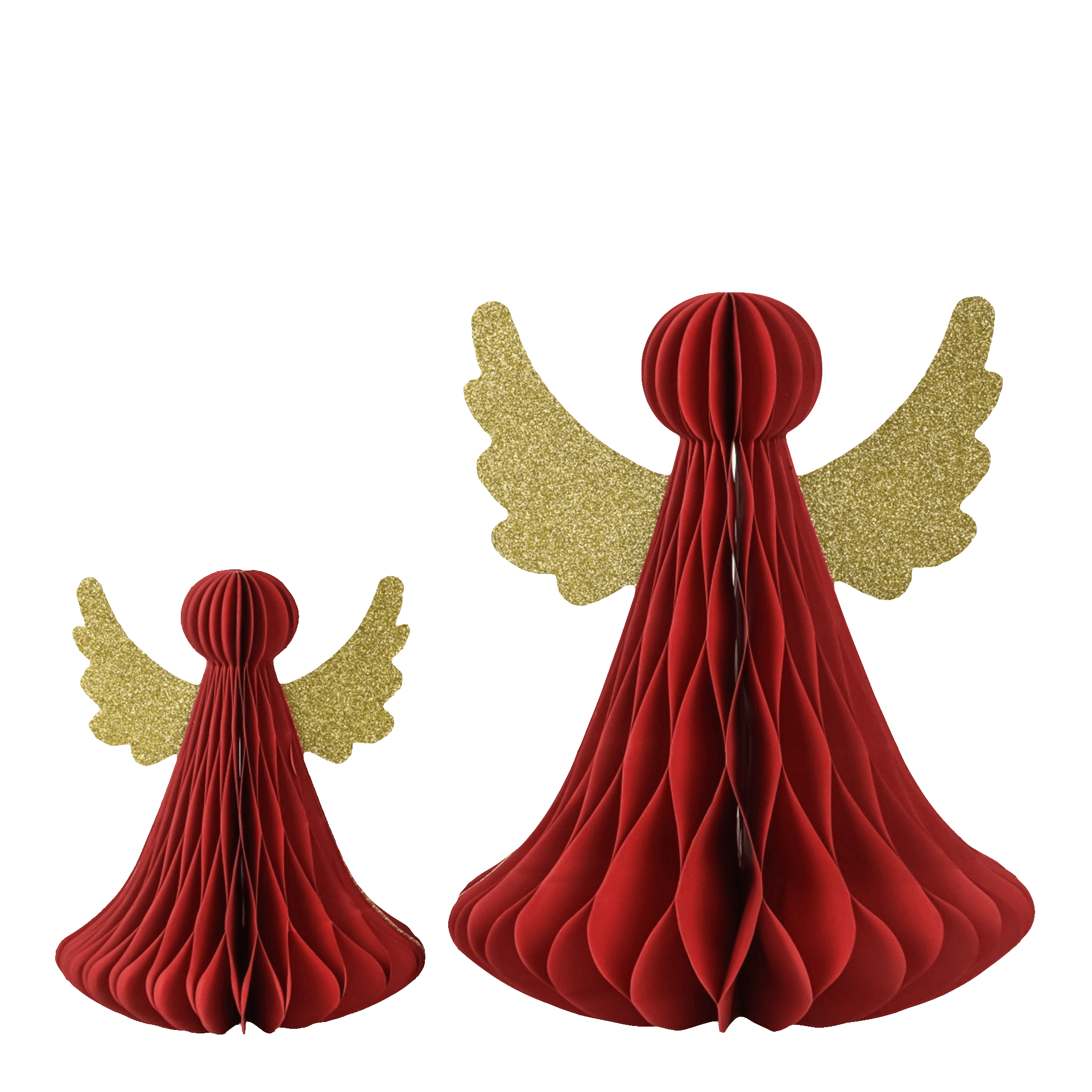 Scheulen Papierengel 15 cm Samtrot