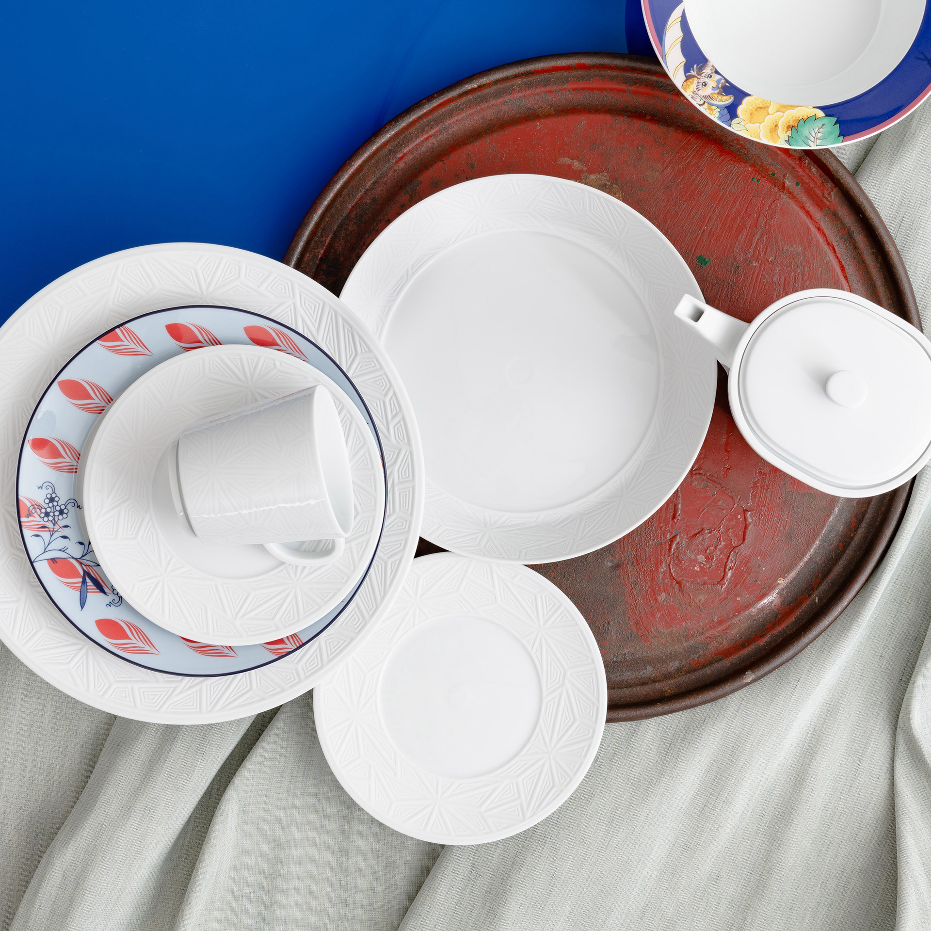 Meissen Vitruv Graphic Dessertteller