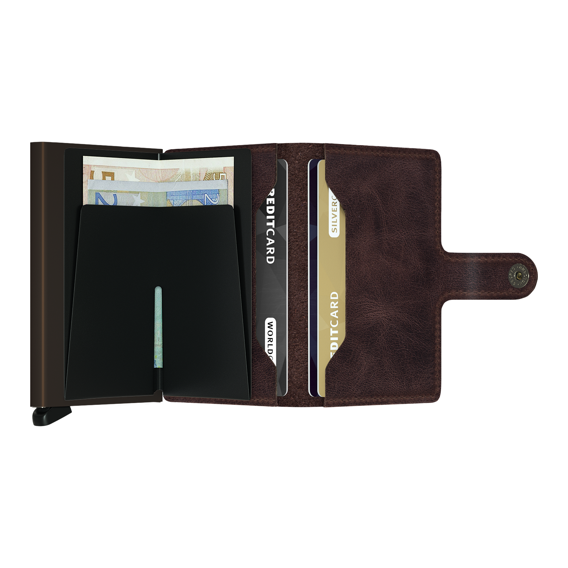Secrid Miniwallet Vinatge Schokolade