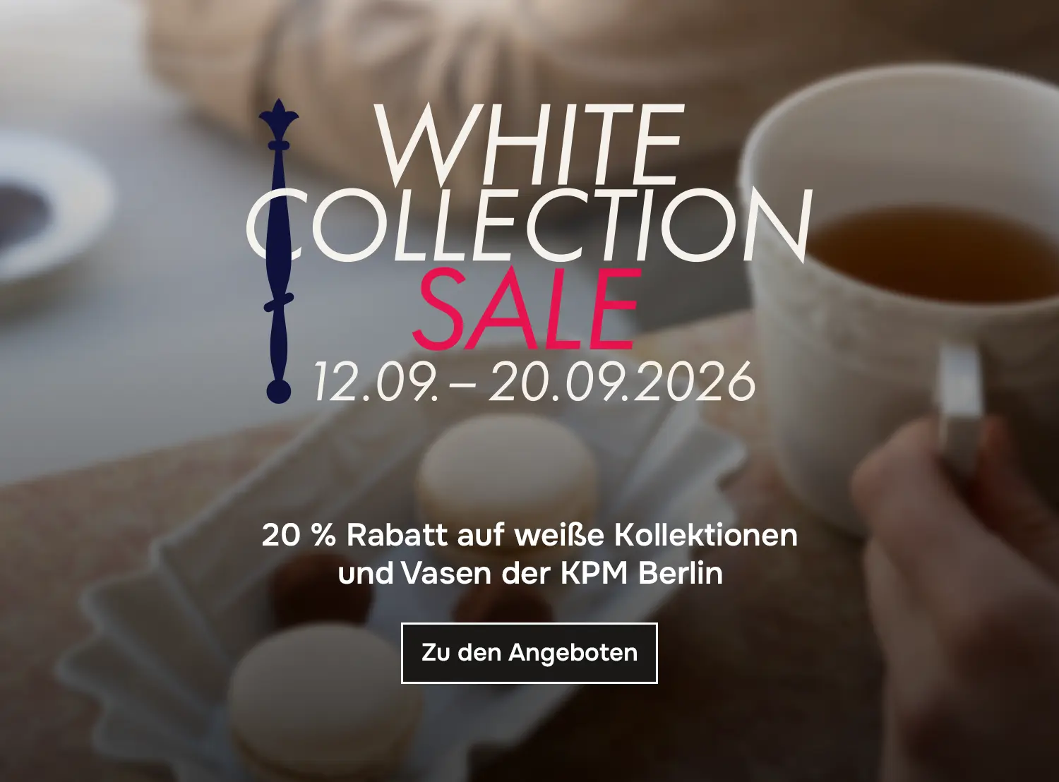 KPM Berlin White Collection Sale 2026 jetzt auch bei LIVOSY!