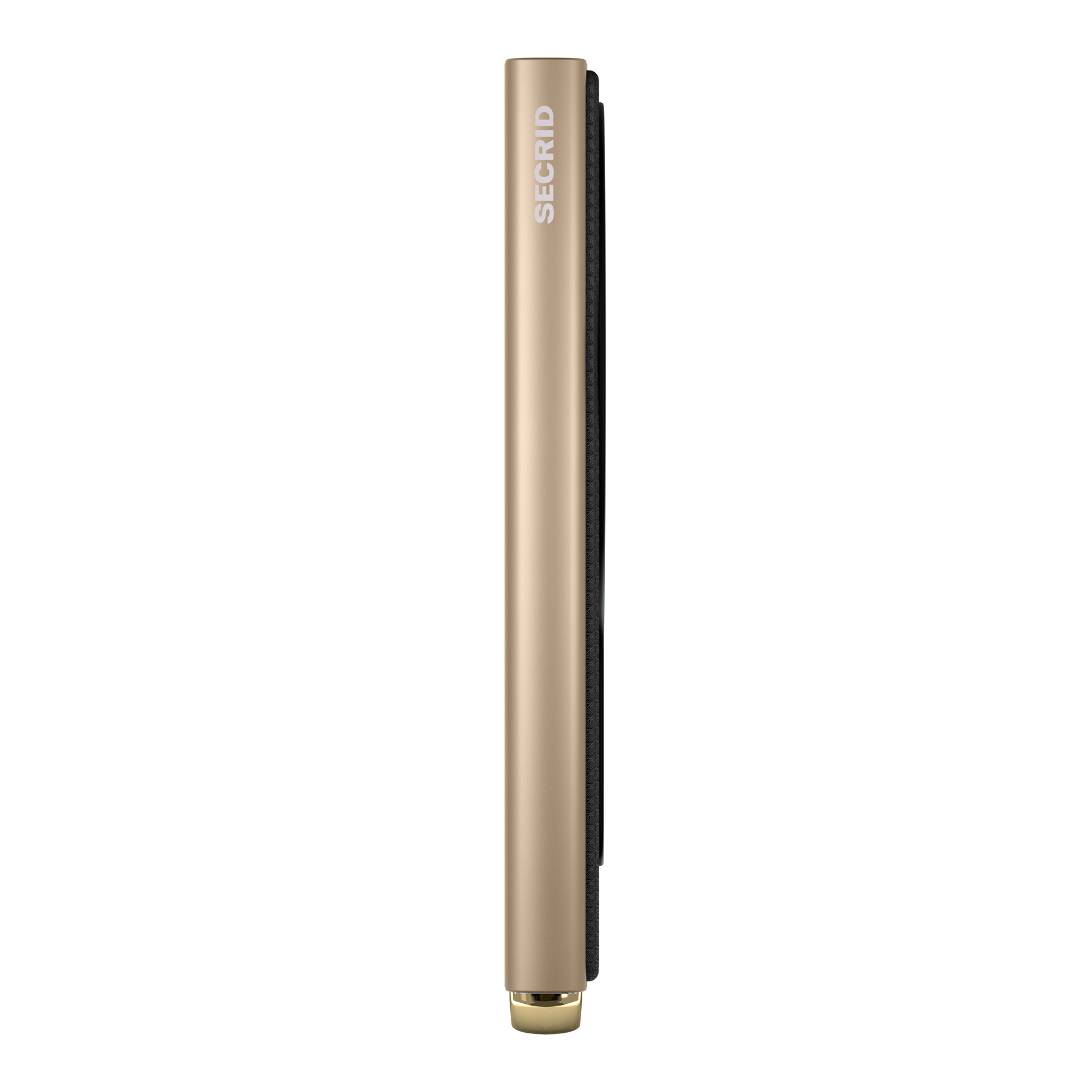 Cardprotector+ Cashmere, smartphone, gold, seitlich, dünn, metallisch