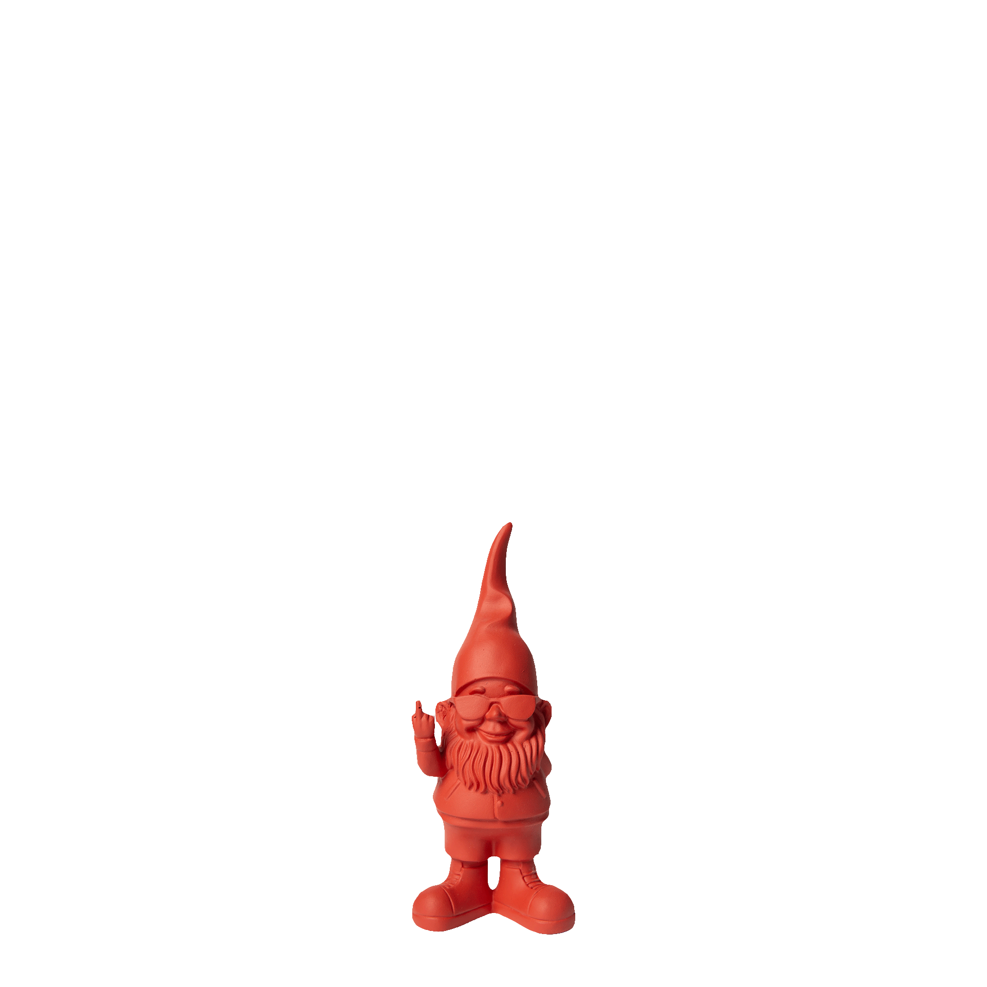 Gnome Bernado red 12 cm, Gartenfigur, Gnom, Figur, Gartenkunst, Dekoration