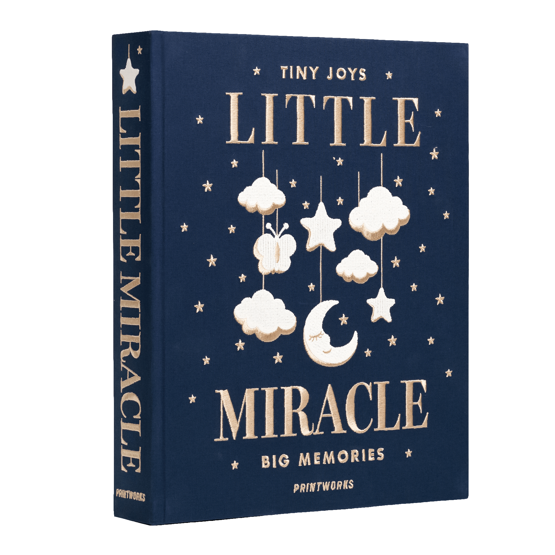 PRINTWORKS Embroidered Babyalbum Little Miracle