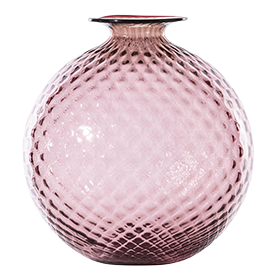 Venini Monofiori Balloton Vase Amethyst