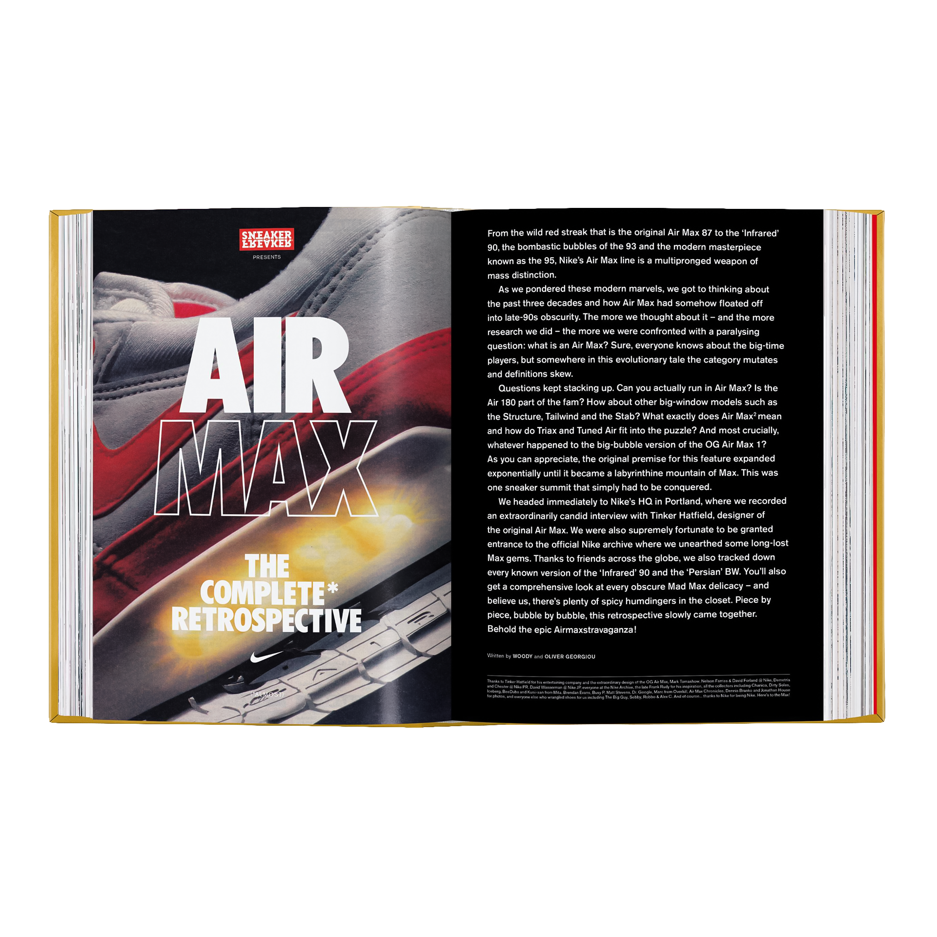 Coffee Table Book Sneaker Freaker. The Ultimate Sneaker Book, magazin, air max, sneaker, publikation, fotografie