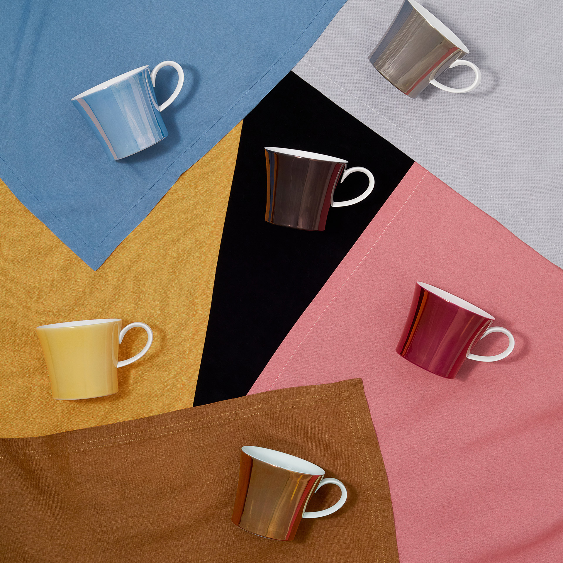 Breakfast Cup Prenzlauer Berg 0.30 l, Tasse, Kaffeebecher, Keramik, Mehrfarbig, Verschiedene Farben
