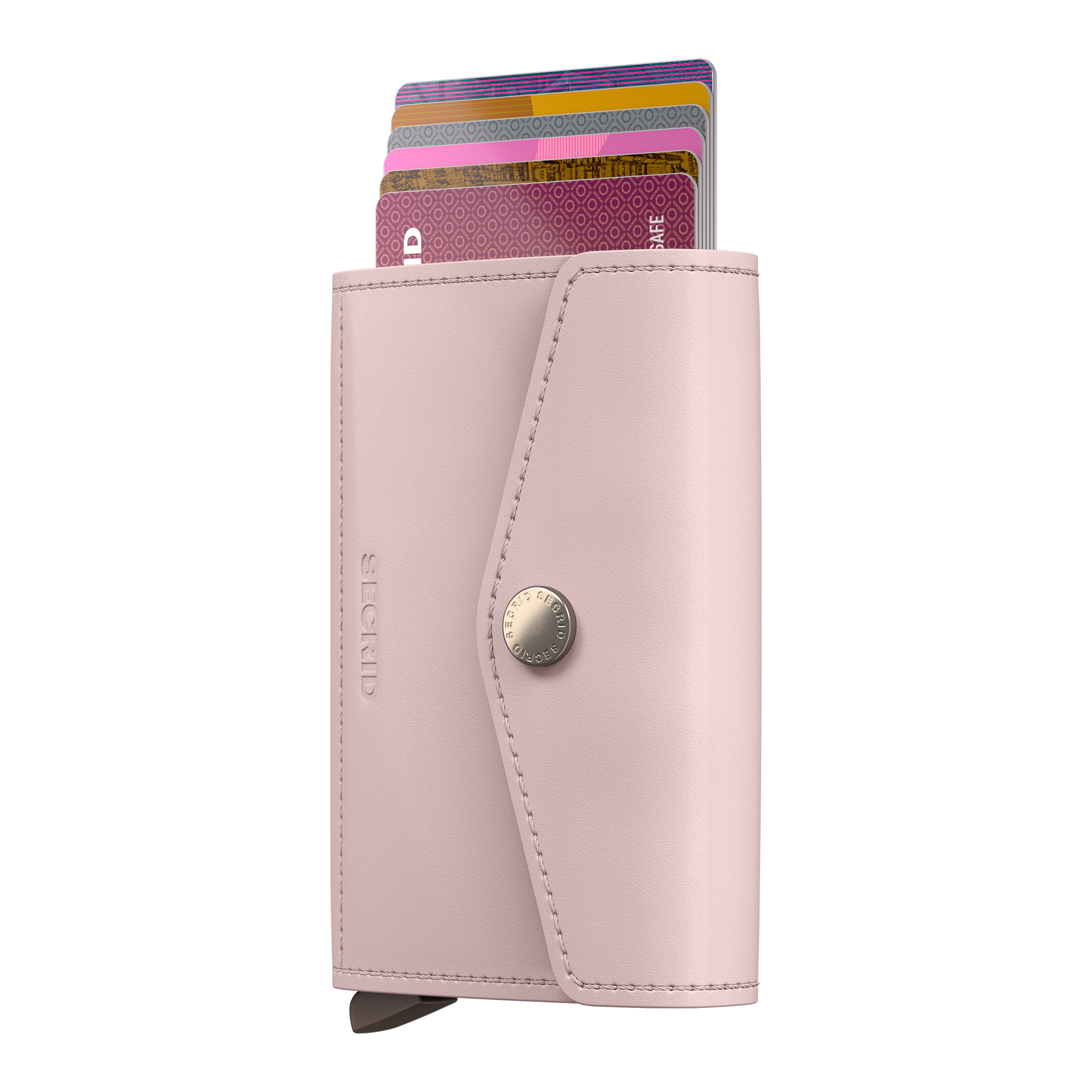 Envelope Wallet Ballet, wallet, card holder, credit cards, pink, leder