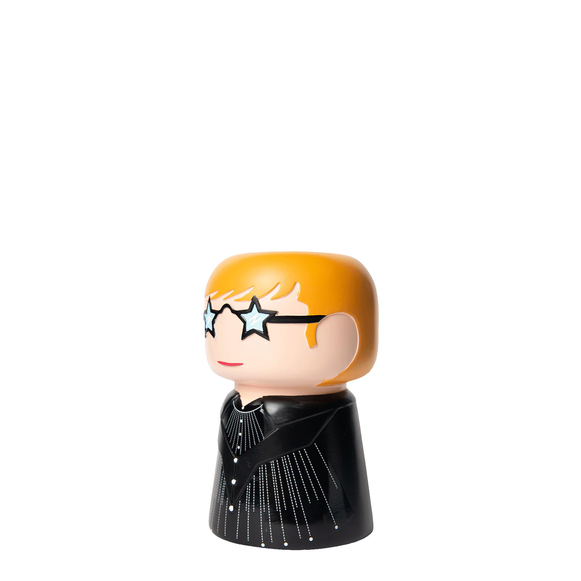 Vase The Rock 15 cm, Playmobil, Figurine, Astronaut?, Sternenbrille, Schwarze Kleidung
