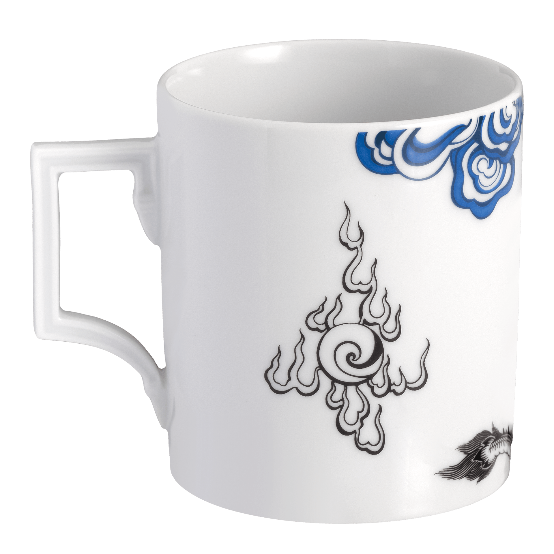 Meissen Henkelbecher Glücksdrache