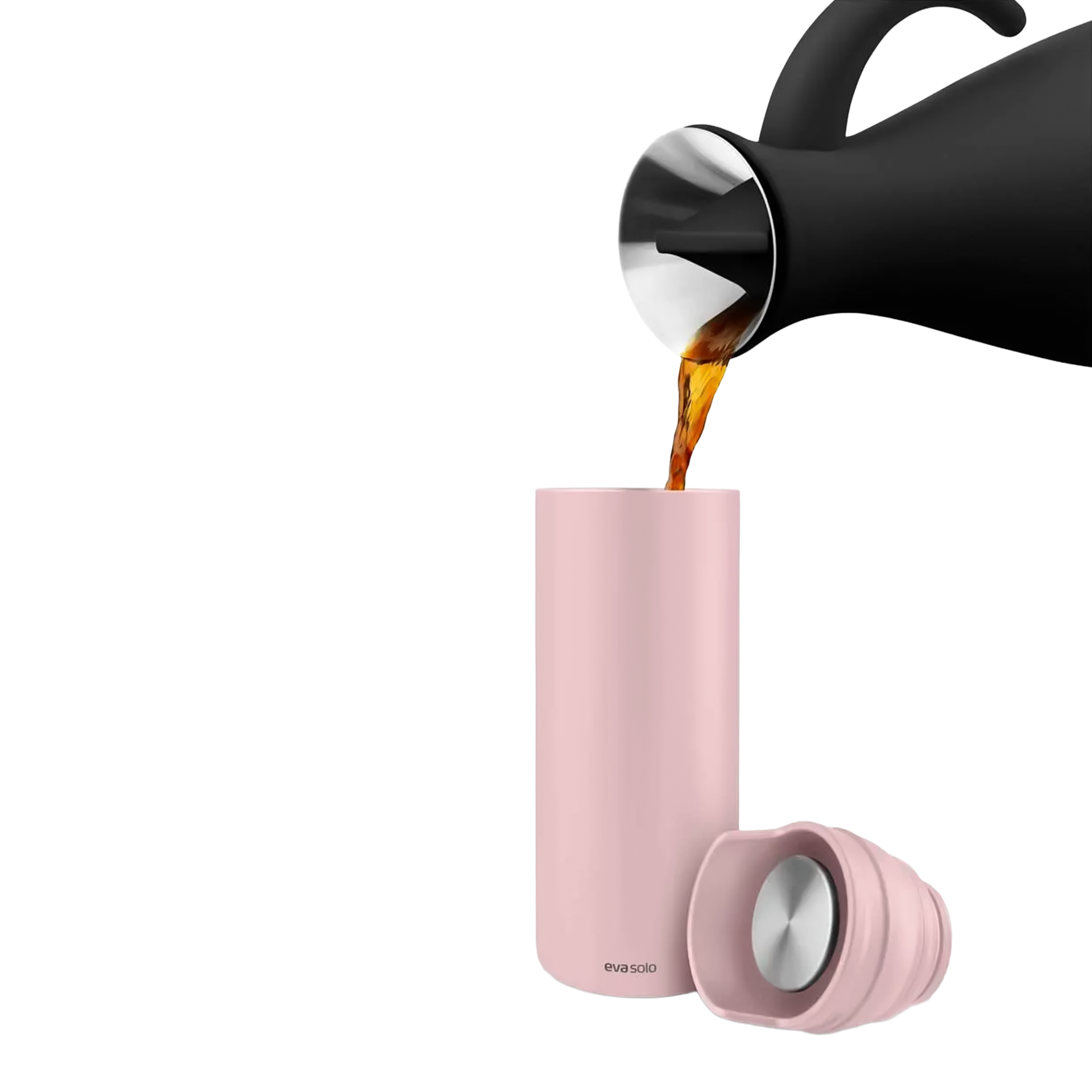 Eva Trio, To Go, Urban To Go Cup Funky Ballerina 0.35 l, electric kettle, pink, spout, lid, base