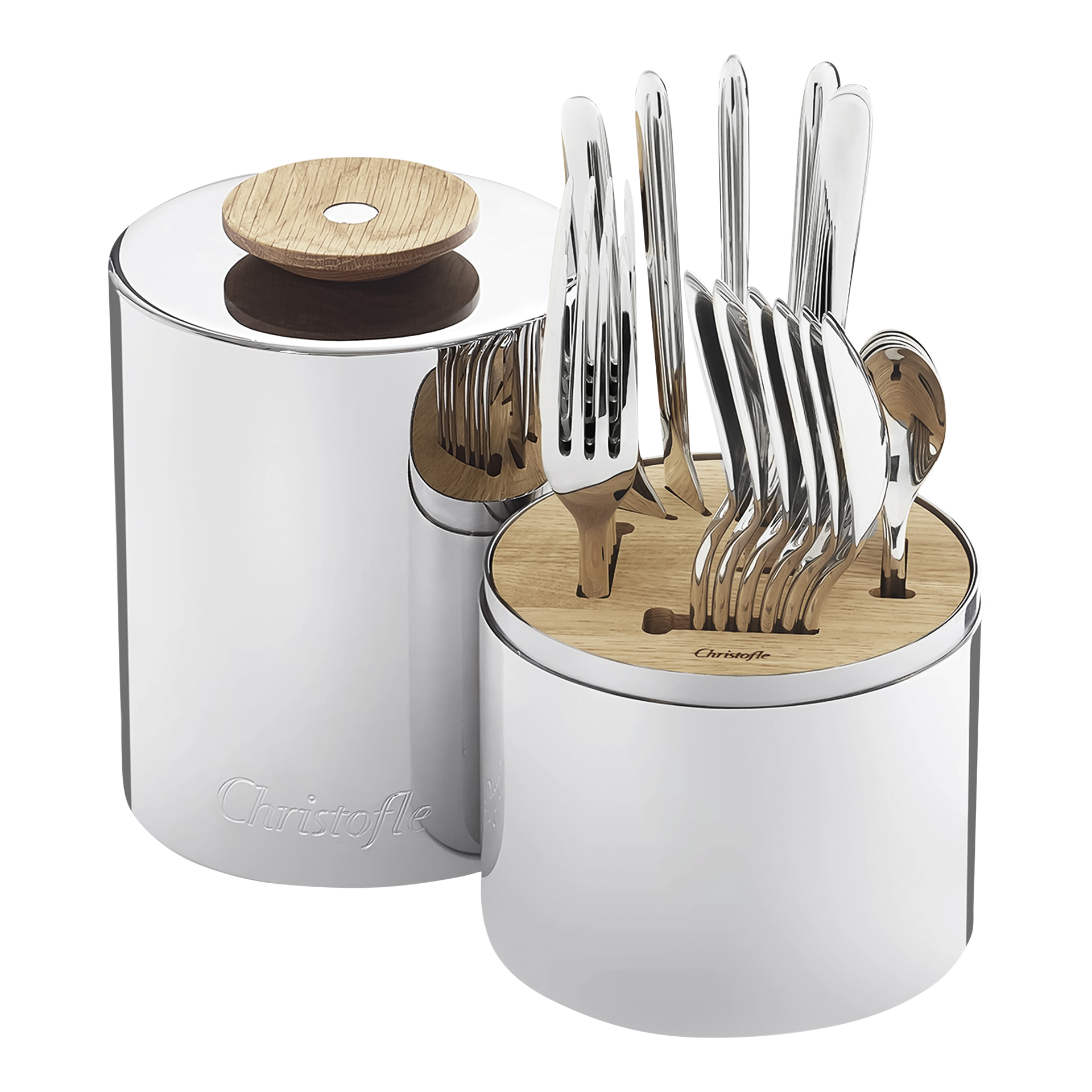 Christofle Besteckset Essentiel Edelstahl