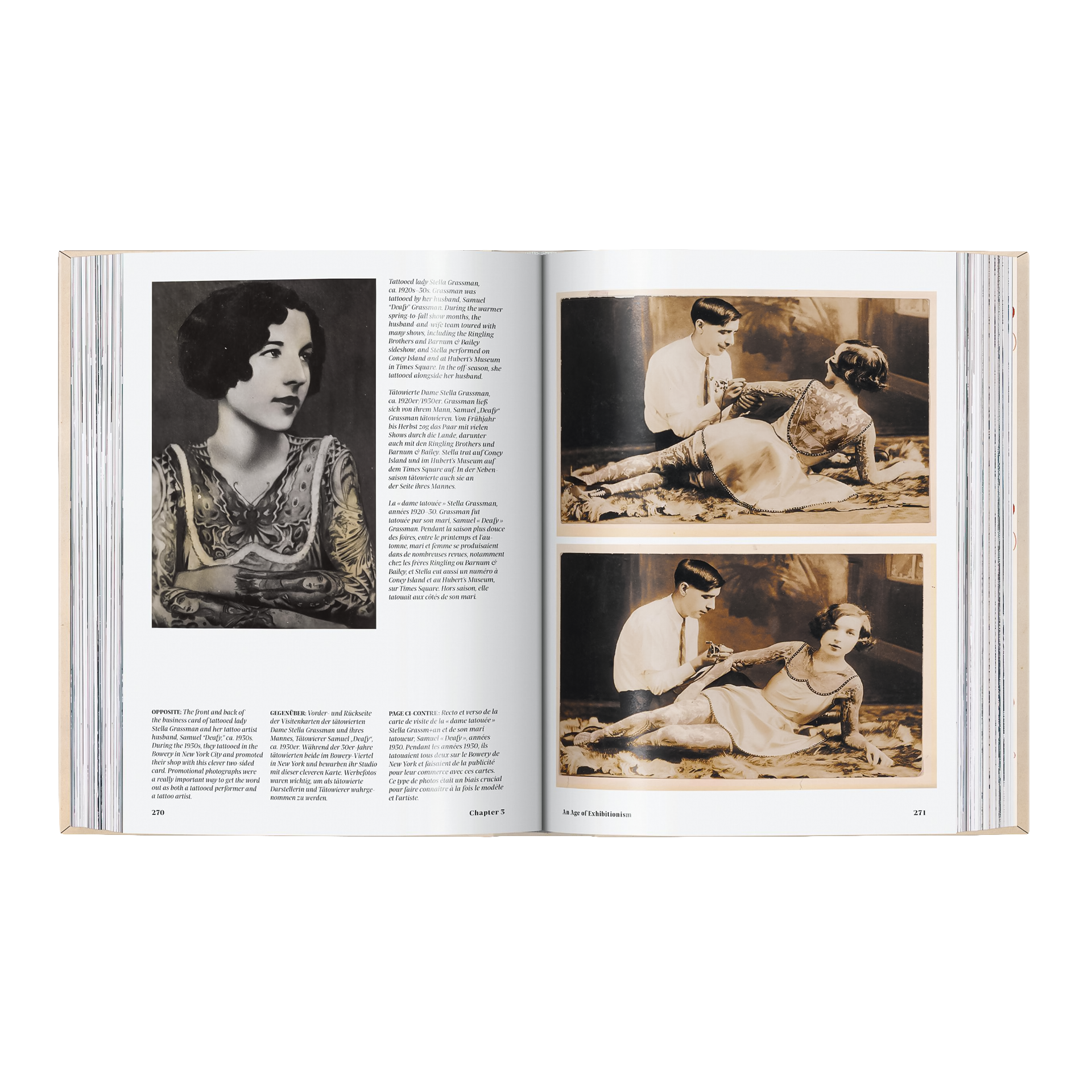 Coffee Table Book TATTOO. Henk Schiffmacher’s Private Collection, Portrait, Porträt, Tattooed woman, Kunstbuch, Fotosession