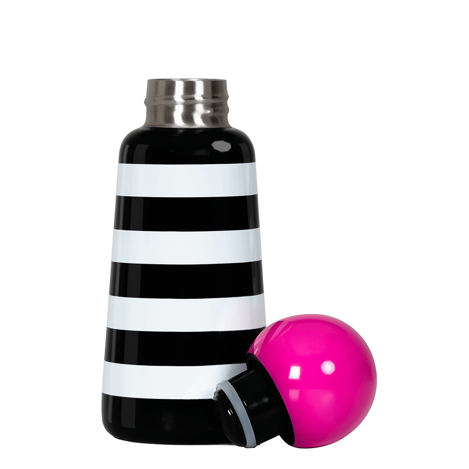 Lund Design House Skittle Trinkflasche stripes & pink