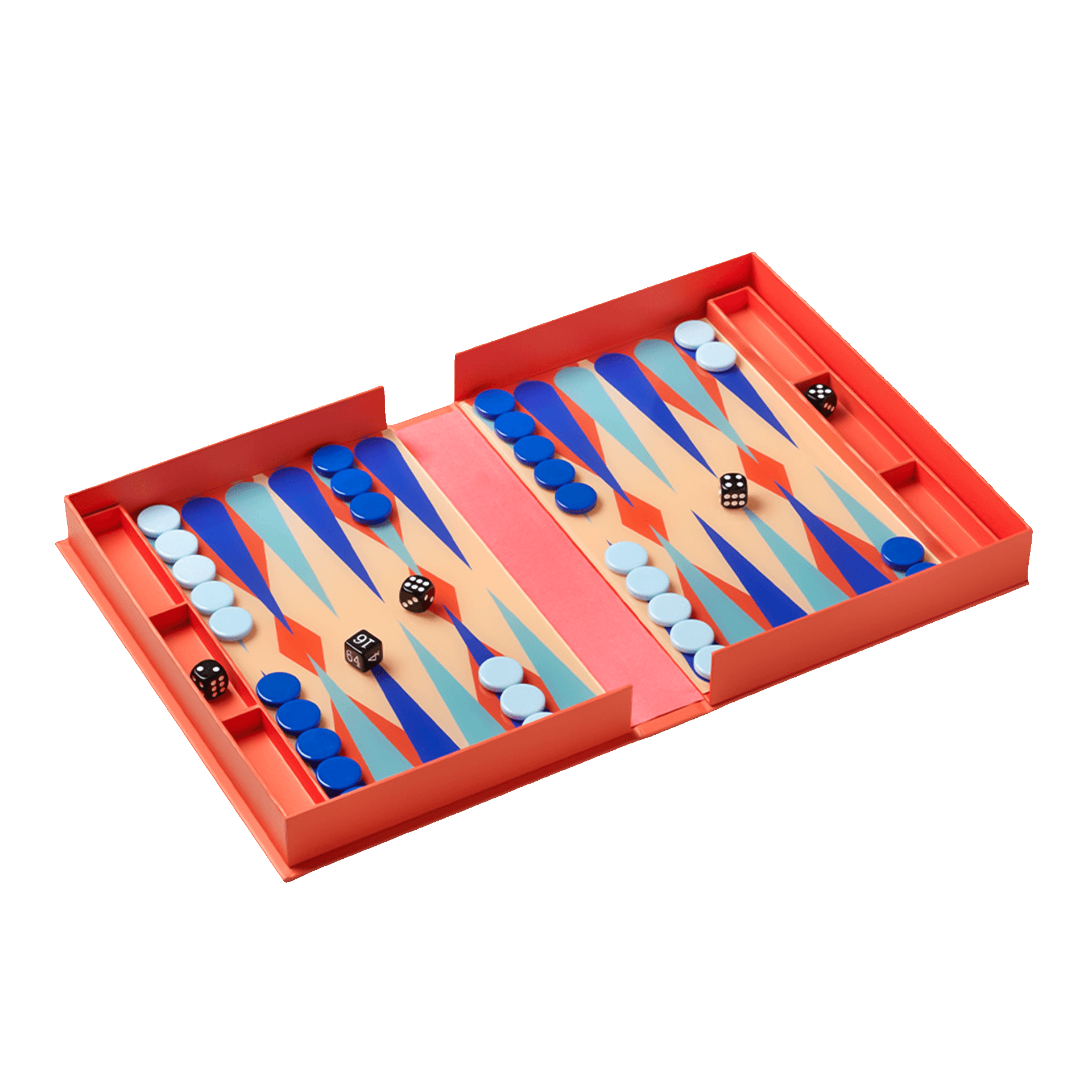 PRINTWORKS Classic Backgammon Rot