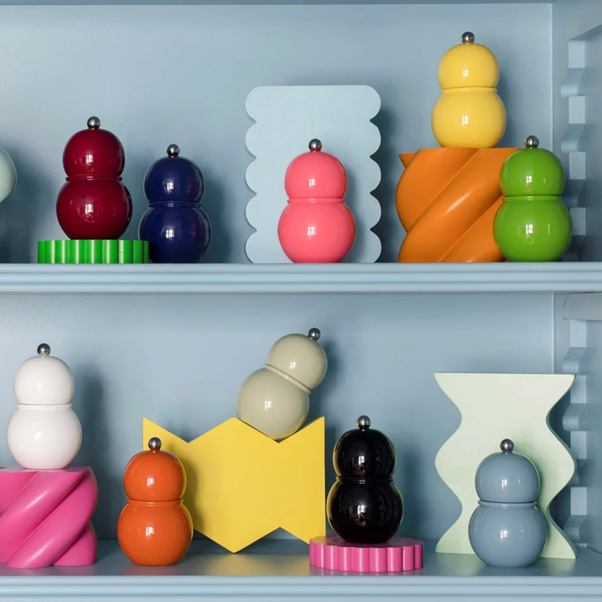 Salt- Pepper Mill watermelon 12 cm, Keksdose, Kugeln, Schneckenform, Keksformen, Dekorativ