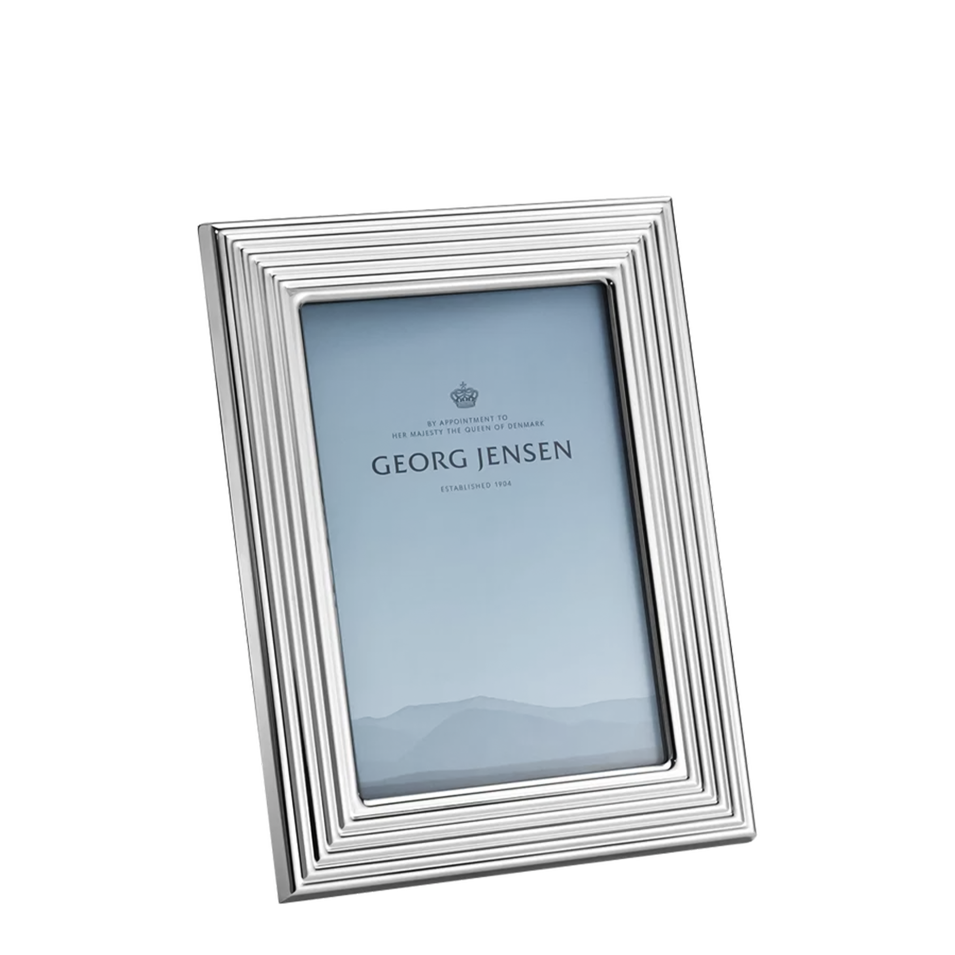 Picture Frame 10x15 cm, rahmen, foto rahmen, silber, spiegelbild, georg jensen