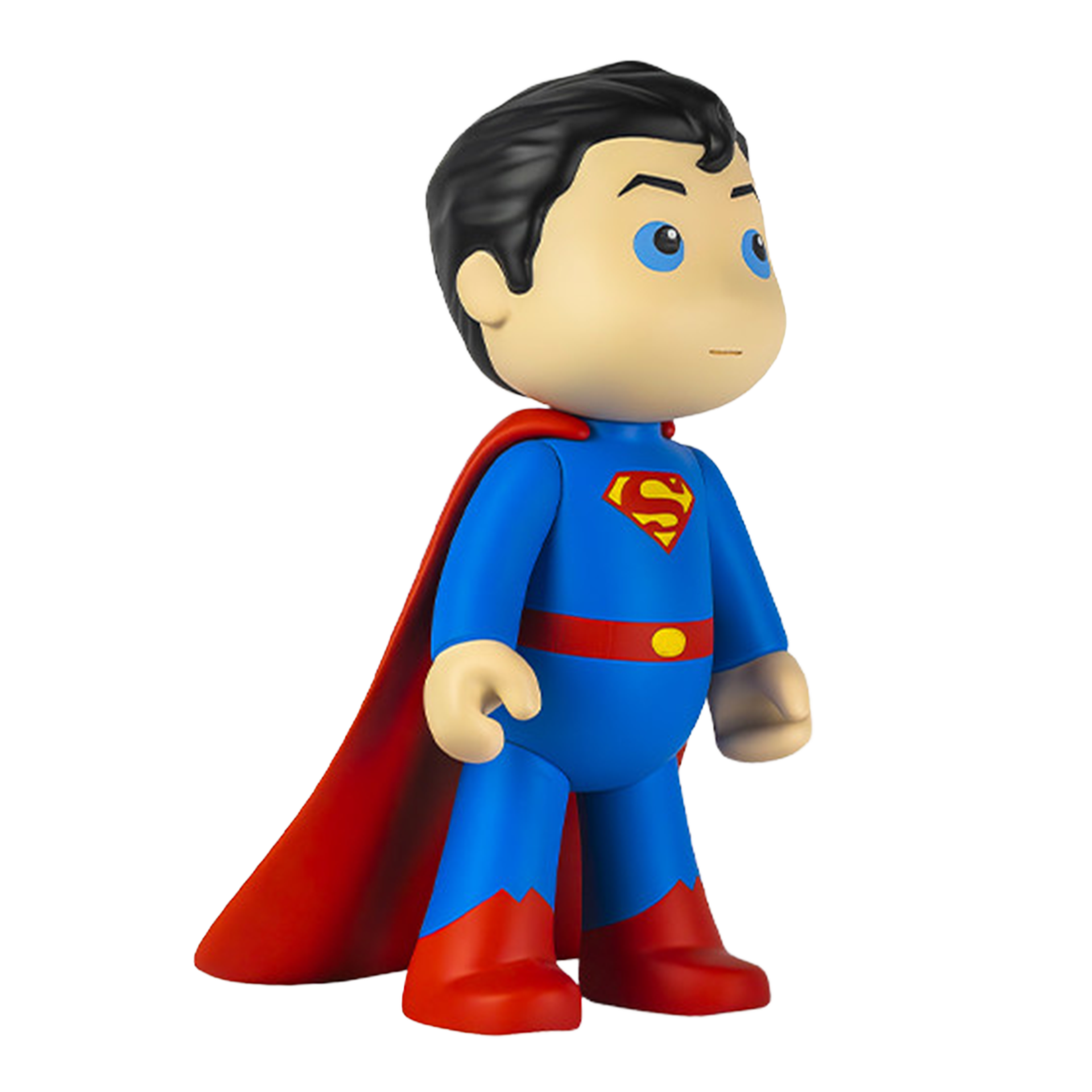 Superman 25 cm, Superheld, Kleiner Roboter?, Figur, Cape, Blau Rot