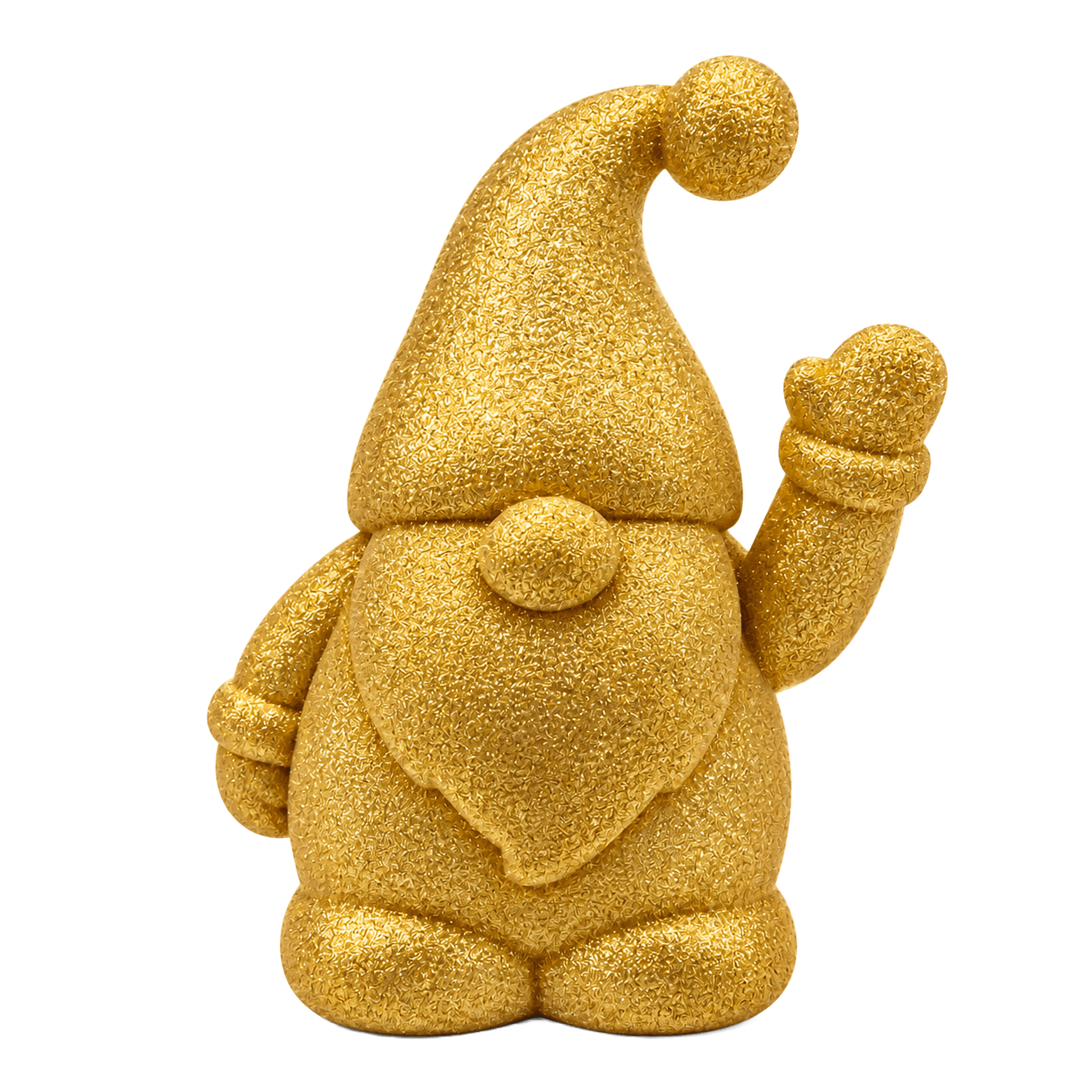 Winke-Wichtel Glitzer Gold 16,5 cm